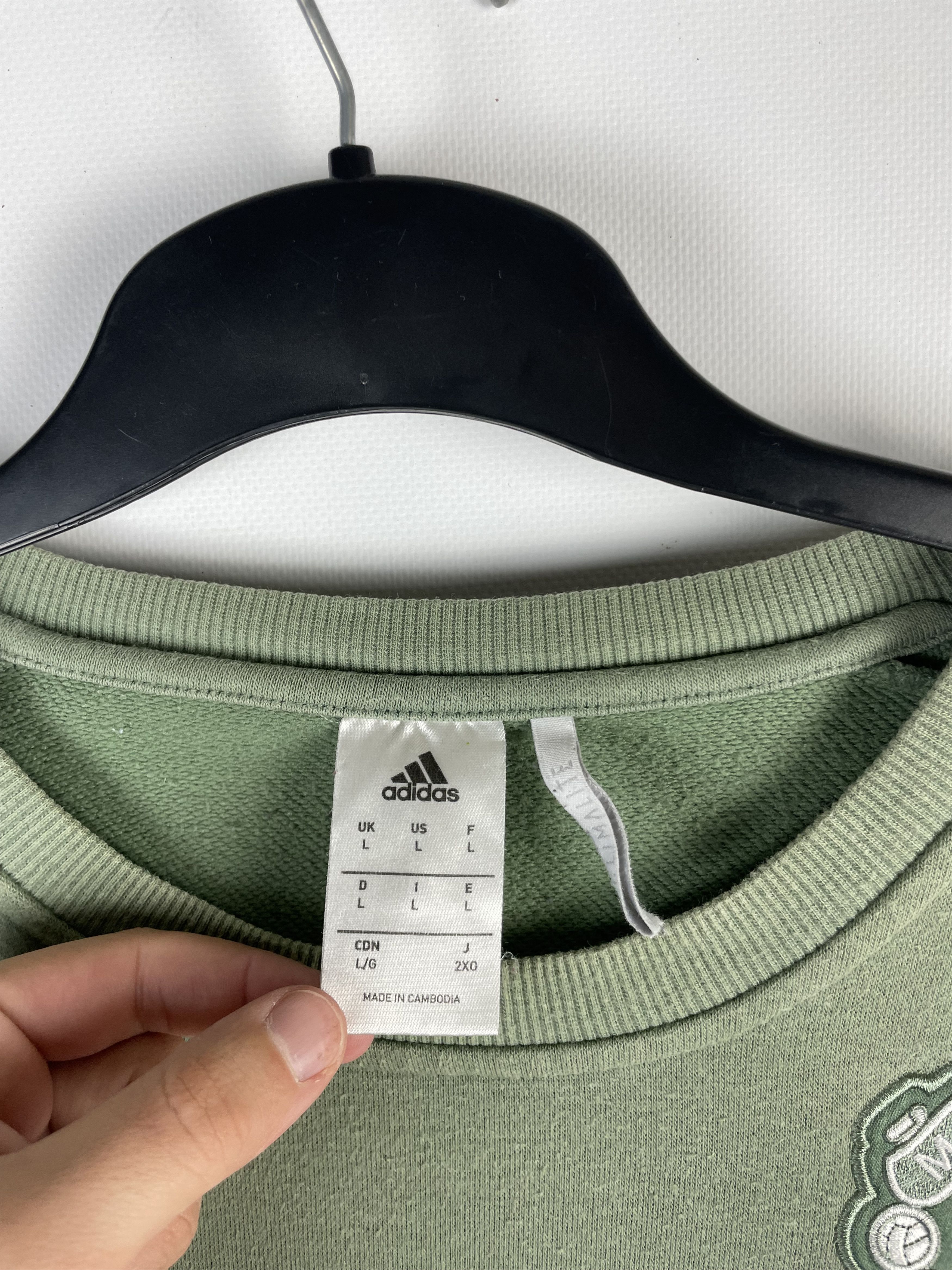 Adidas × Vintage Adidas Manchester United Sweatshirts Size US L / EU 52-54 / 3 - 5 Thumbnail