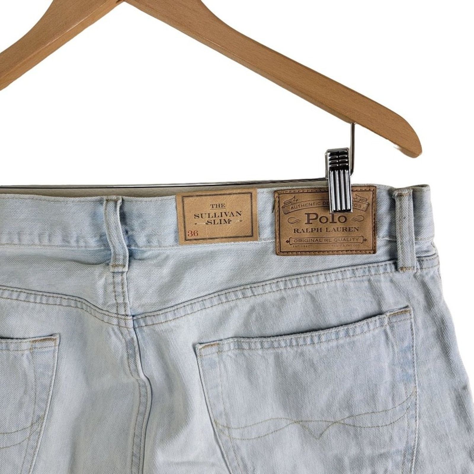 Polo Ralph Lauren Polo Ralph Lauren Sullivan Slim Cut-off Denim Shorts Size 27" / US 4 / IT 40 - 3 Thumbnail