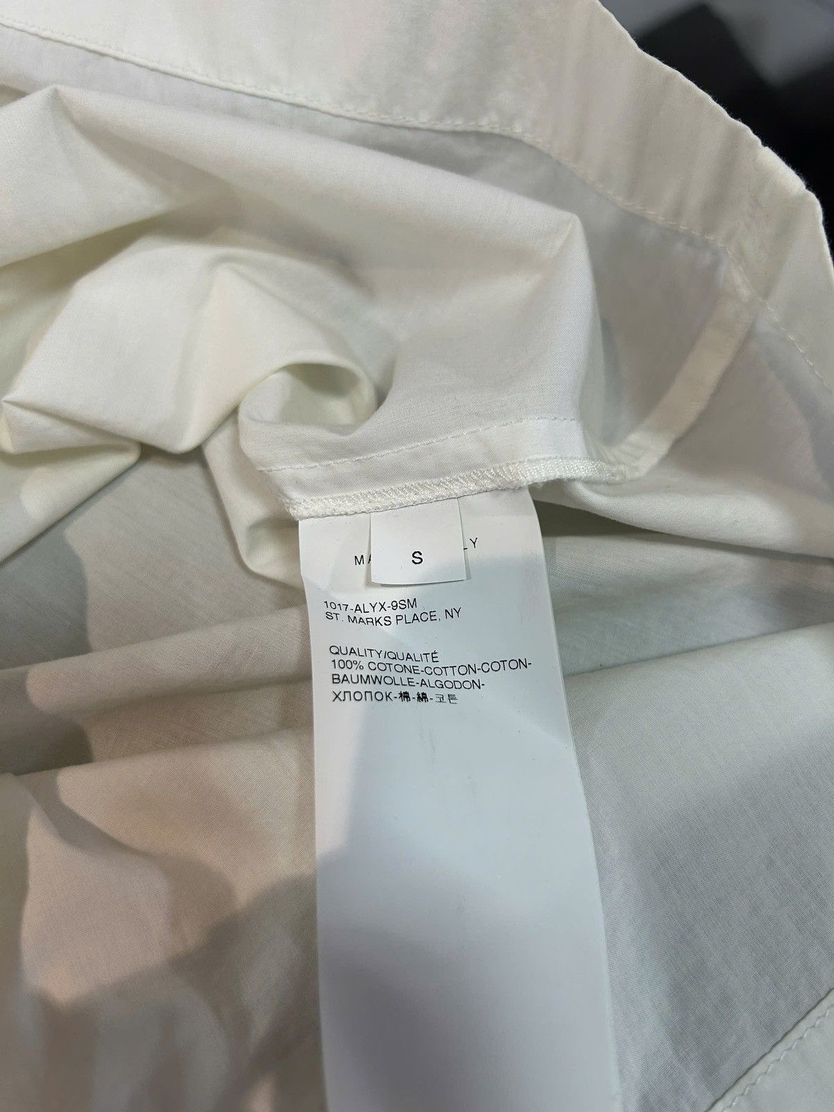 1017 ALYX 9SM 1017 Alyx 9SM Cargo Pocket Shirt Size US S / EU 44-46 / 1 - 6 Thumbnail
