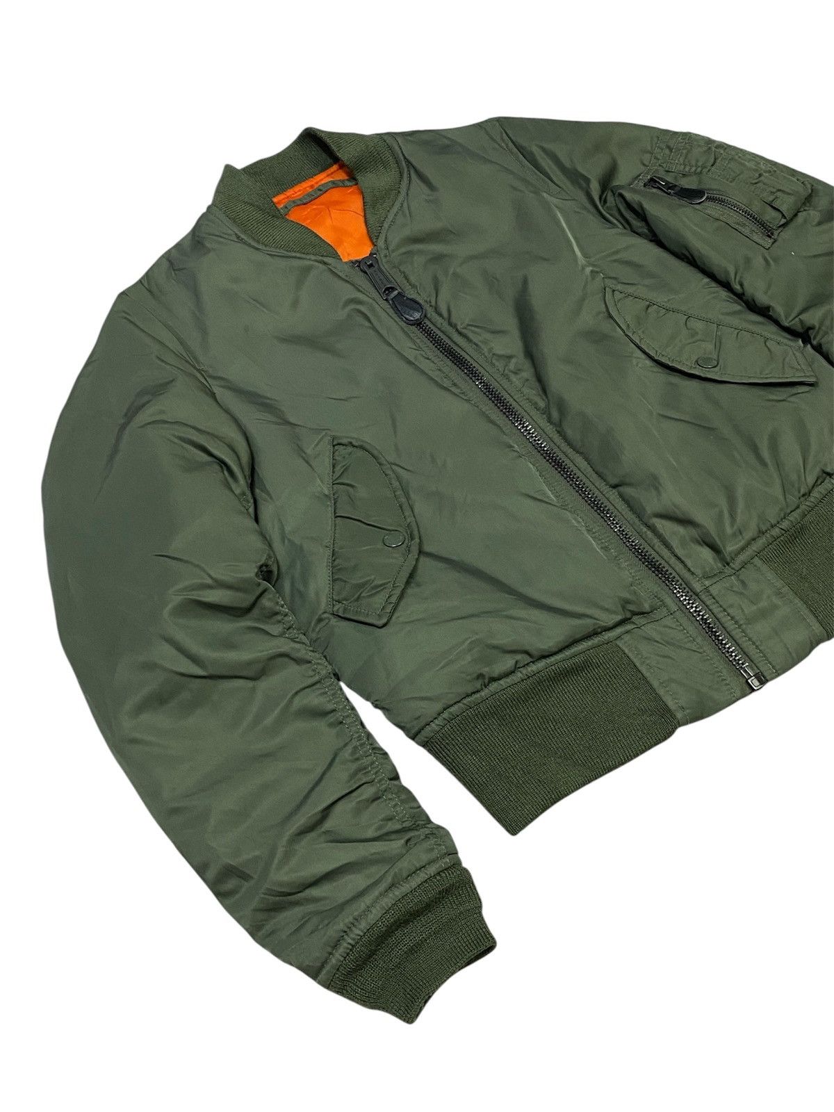Avirex Avirax Woman’s MA-1 Flight Jacket Size M / US 6-8 / IT 42-44 - 22 Thumbnail