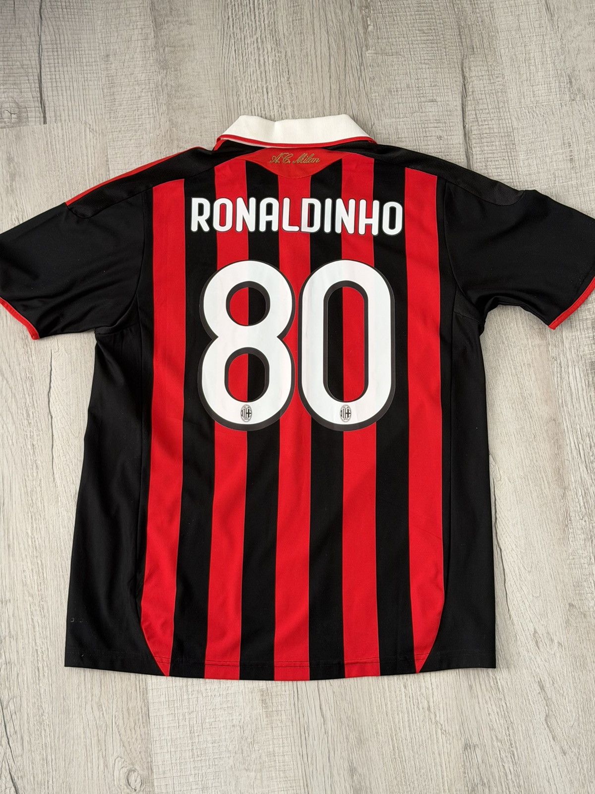 Adidas AC Milan Ronaldinho Jersey 2009 Size US S / EU 44-46 / 1 - 1 Thumbnail