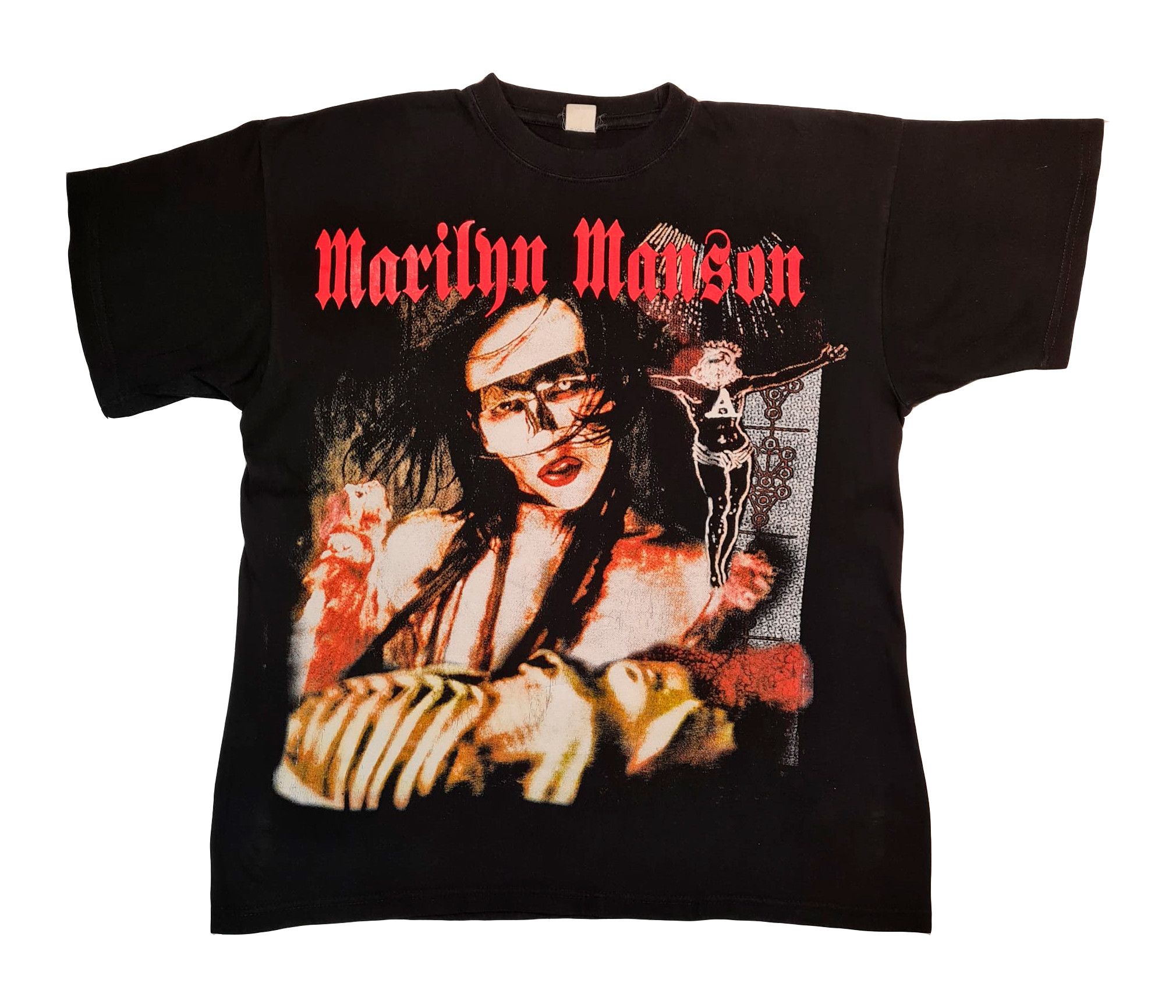 Other Marilyn Manson - Golden Mask - 2001 Vintage Size L RARE Vtg Size US L / EU 52-54 / 3 - 1 Thumbnail