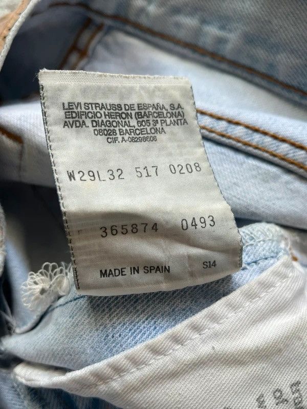 Levi's Levi’s 1993 Denim Shorts Sz W 29 Distressed Size 29" - 10 Thumbnail