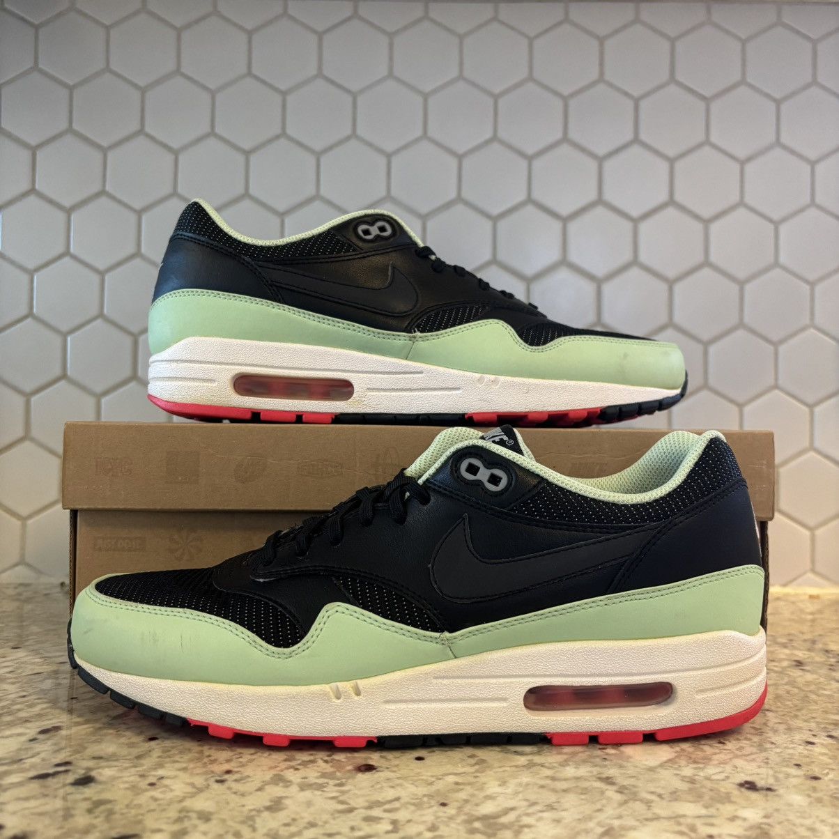 Kanye West × Nike Size 10 - Nike Air Max 1 FB Yeezy CLEAN W/Box Ship ASAP Size US 10 / EU 43 - 1 Thumbnail