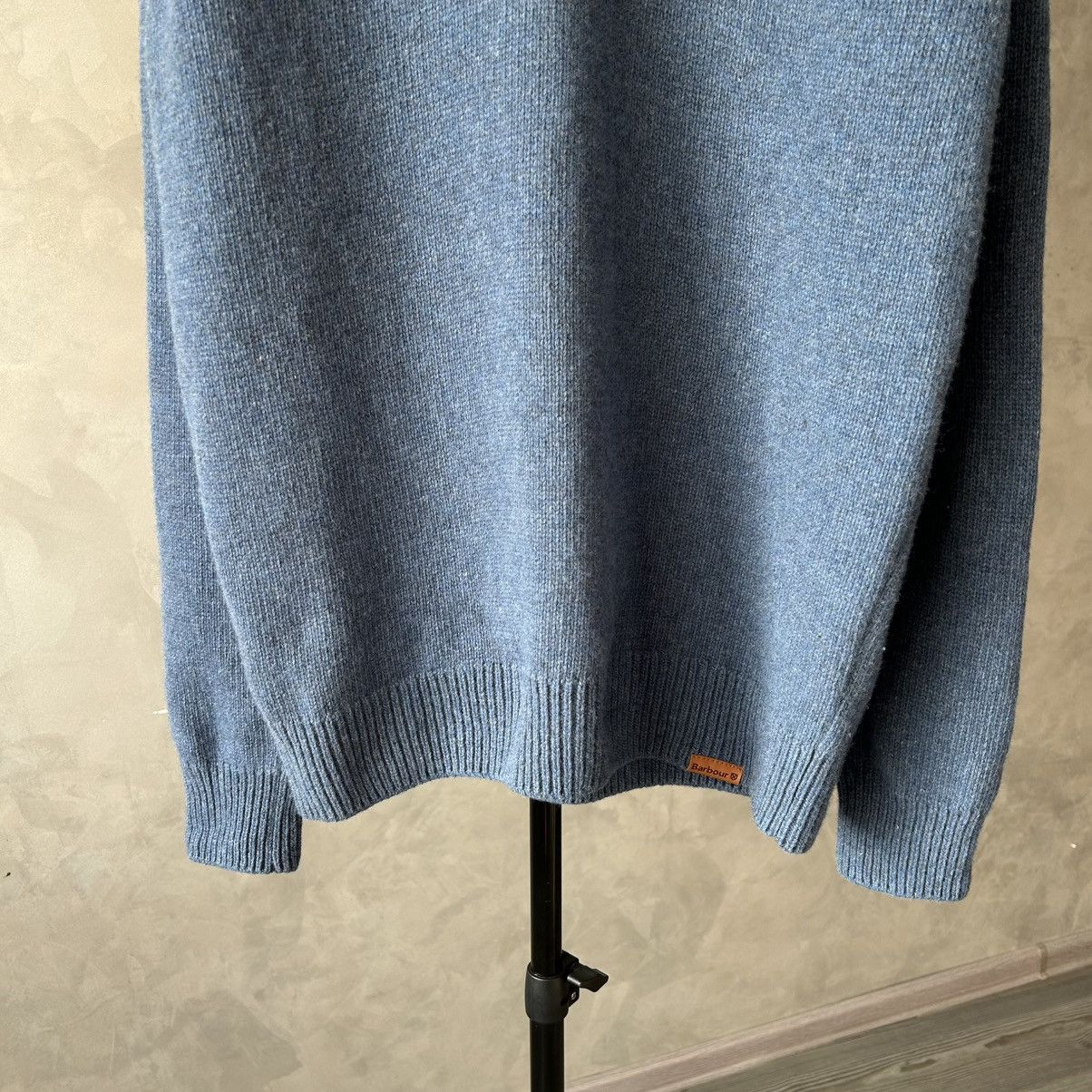Barbour Barbour Essential Chunky Half Button Sweater Size US L / EU 52-54 / 3 - 4 Thumbnail