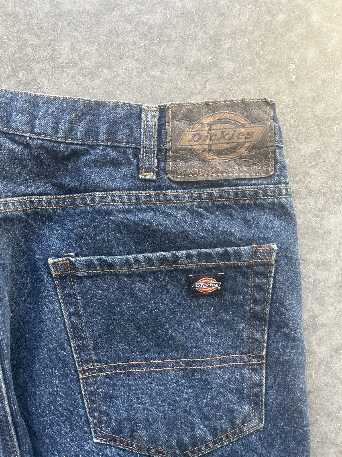 Dickies × Vintage Vintage Y2K Dickies Flannel Lined Jeans Size US 36 / EU 52 - 2 Thumbnail