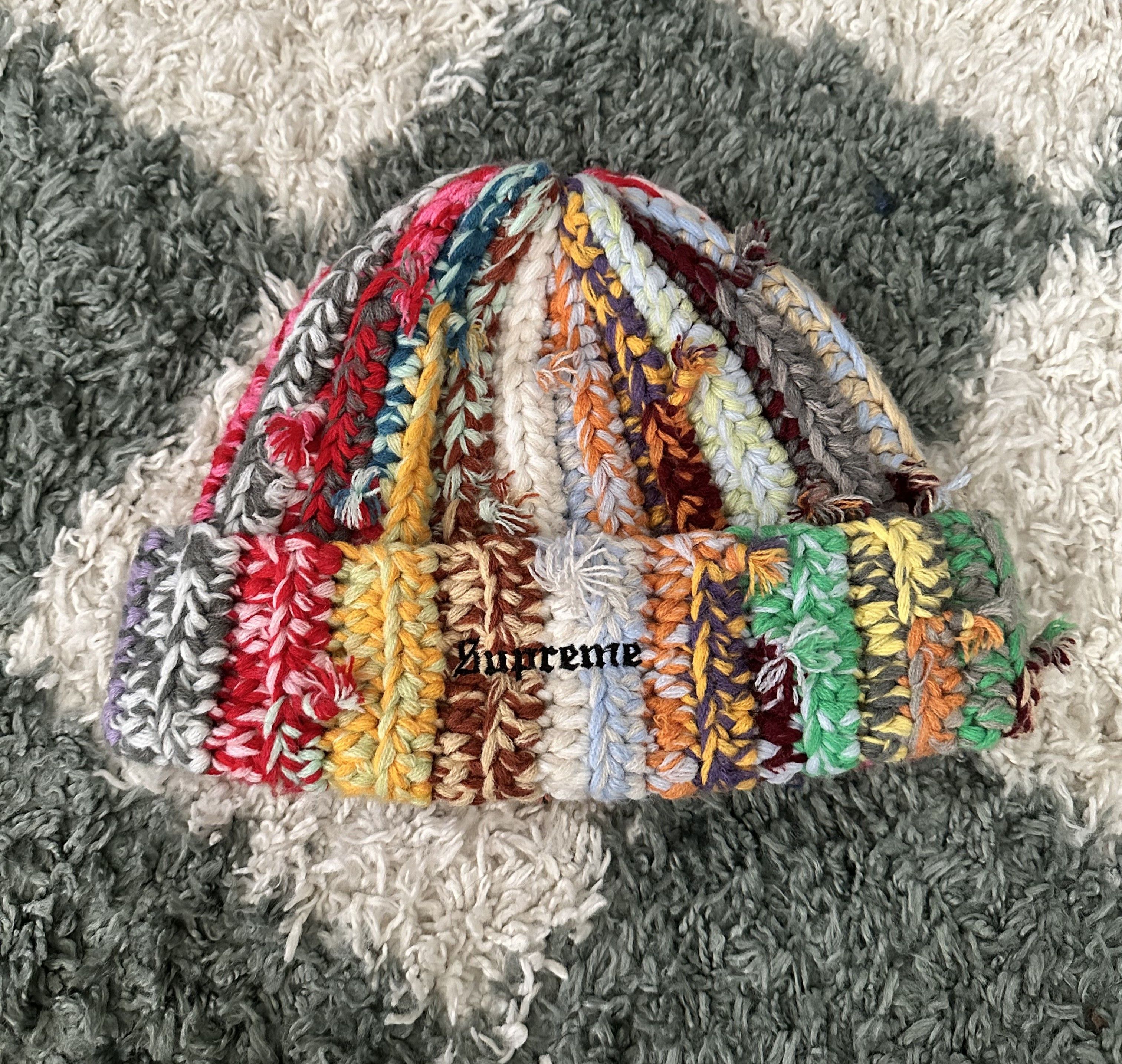 Supreme New Era®︎ Blackletter Beanie Camo Supreme New Era Blackletter Beanie Woodland Camo - SS25 - US