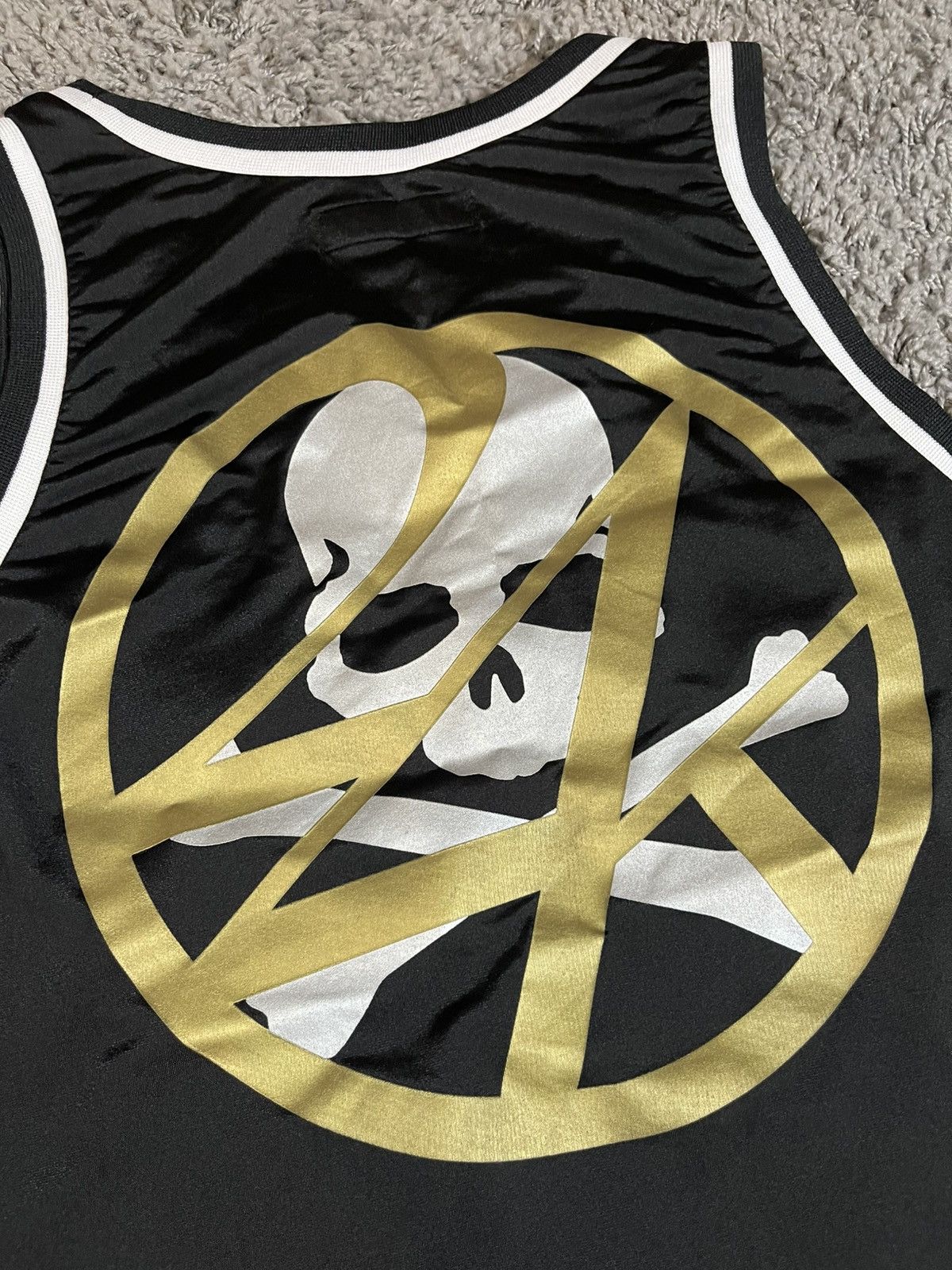Mastermind Japan Mastermind Japan x 24 Karats Basketball Jersey Black Gold Size US M / EU 48-50 / 2 - 3 Thumbnail