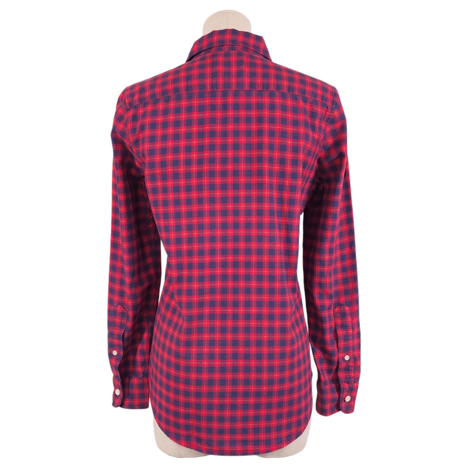 Taylor Stitch Taylor Stitch Women's Button Down Shirt Red Plaid XS Size XS / US 0-2 / IT 36-38 - 3 Thumbnail