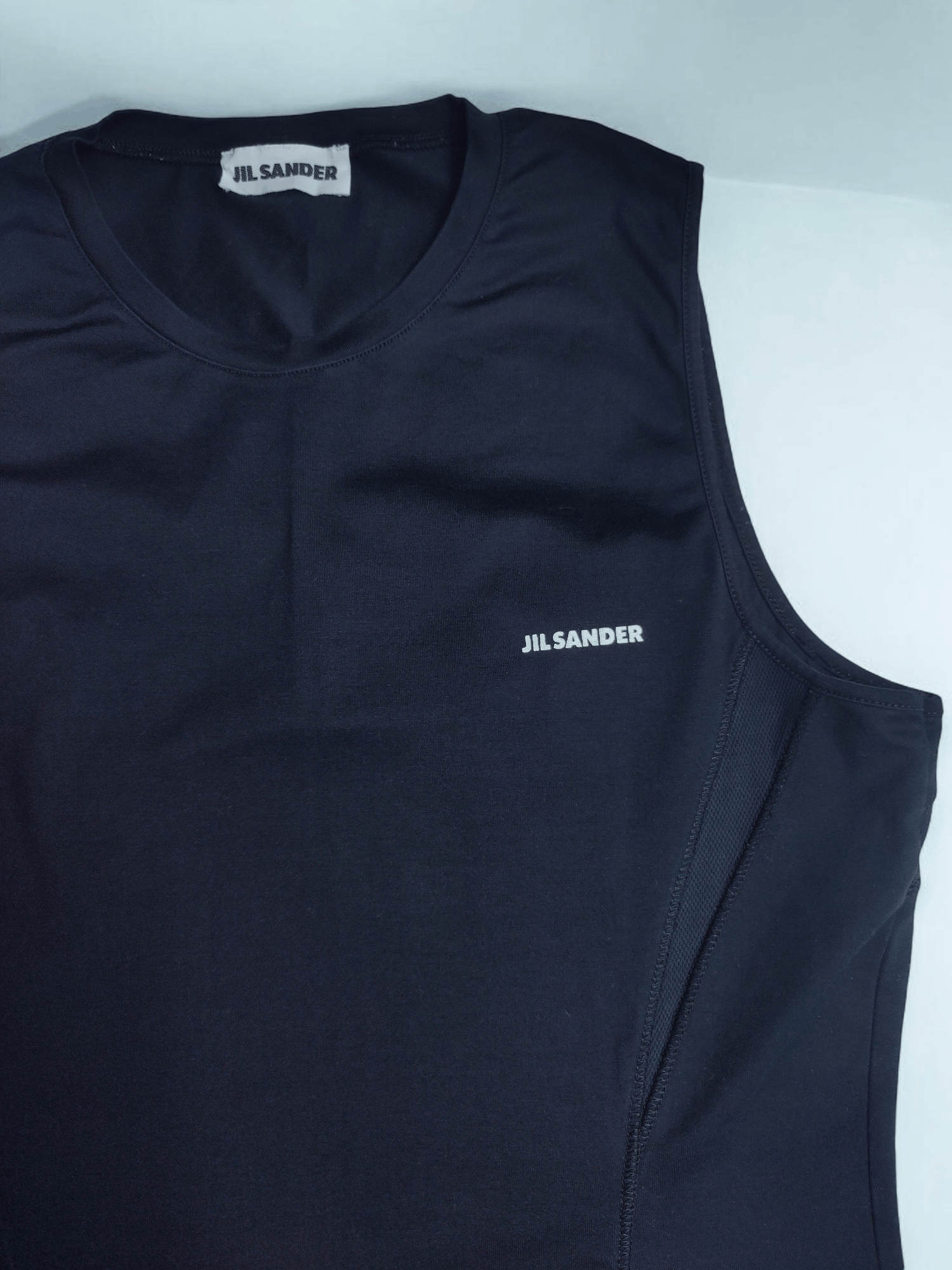 Jil Sander Jil Sander Raf Simons Logo Sport Tank Top Sleeveless T-shirt Size US M / EU 48-50 / 2 - 3 Thumbnail