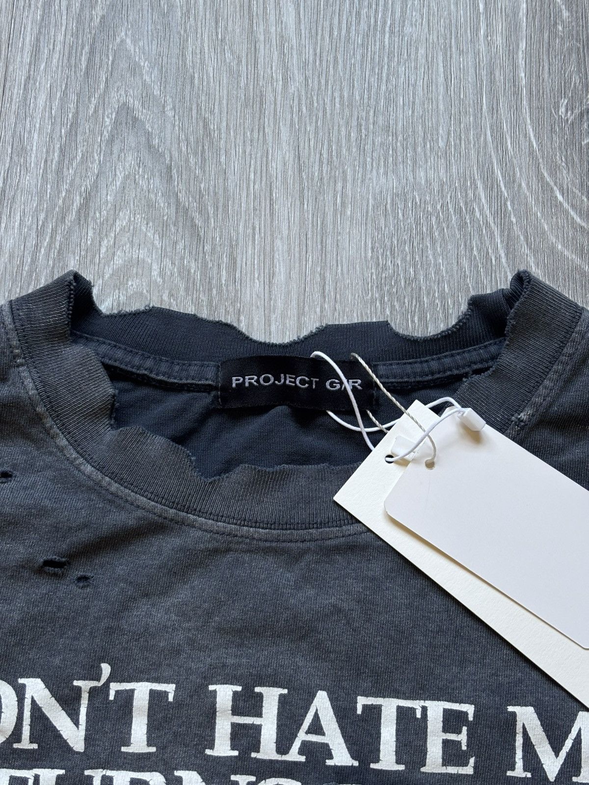 PROJECT G/R Project G/R Locally Hated Washed Shirt Size US M / EU 48-50 / 2 - 4 Thumbnail