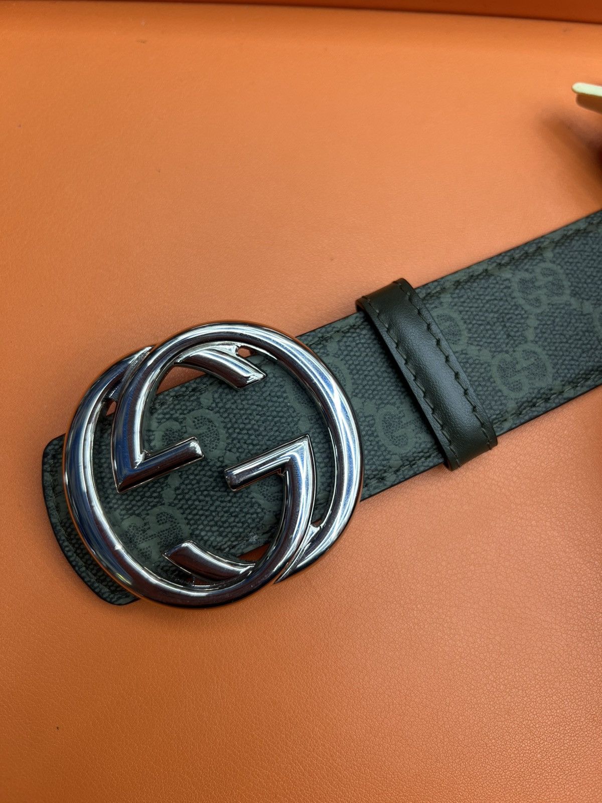 Gucci Gucci Reversible GG Monogram Belt Size 40 - 6 Thumbnail