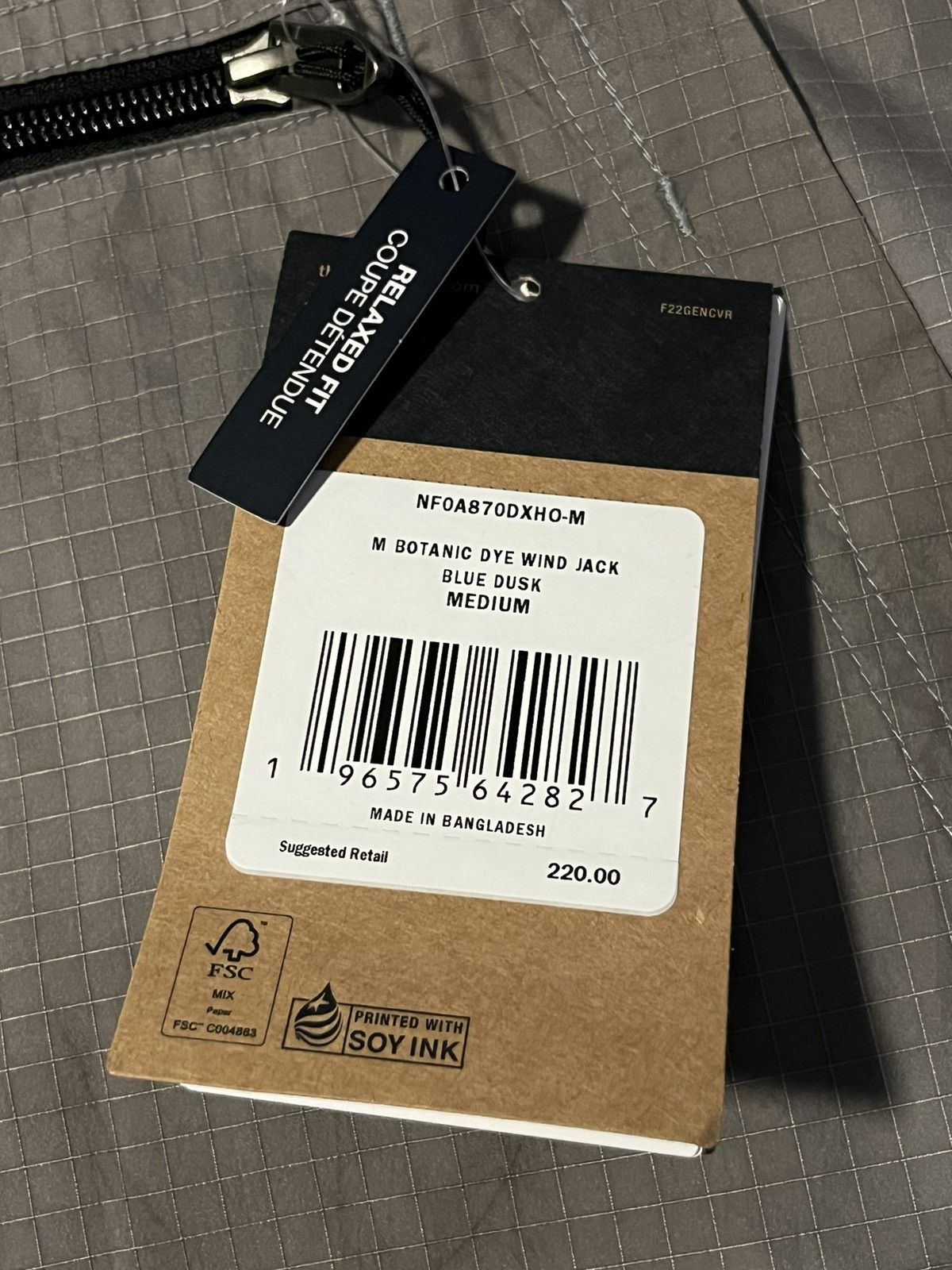 The North Face The North Face Men’s Botanic Dye Wind Jacket Anorak New DS Size US M / EU 48-50 / 2 - 11 Thumbnail