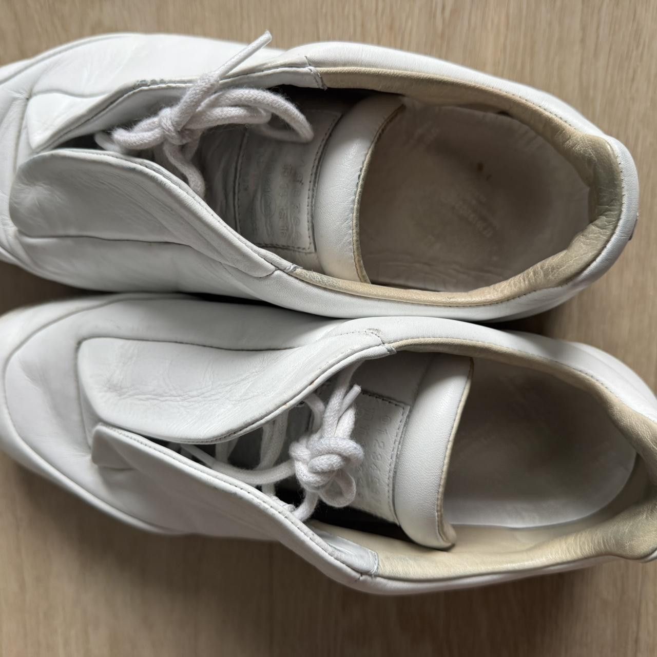 Maison Margiela Maison Margiela Future Low White 11 44 Leather Size US 11 / EU 44 - 2 Thumbnail