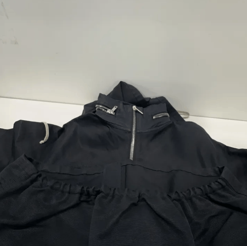 Rick Owens Rick Owens Black Hooded Bomber Jacket Size US XXS / EU 40 - 3 Thumbnail