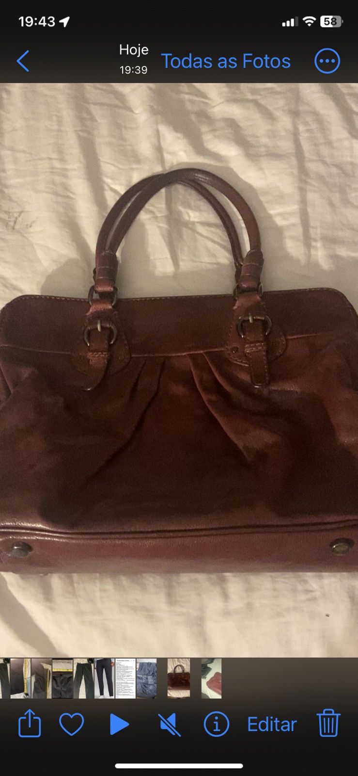 Antonio Melani satchel handbag
