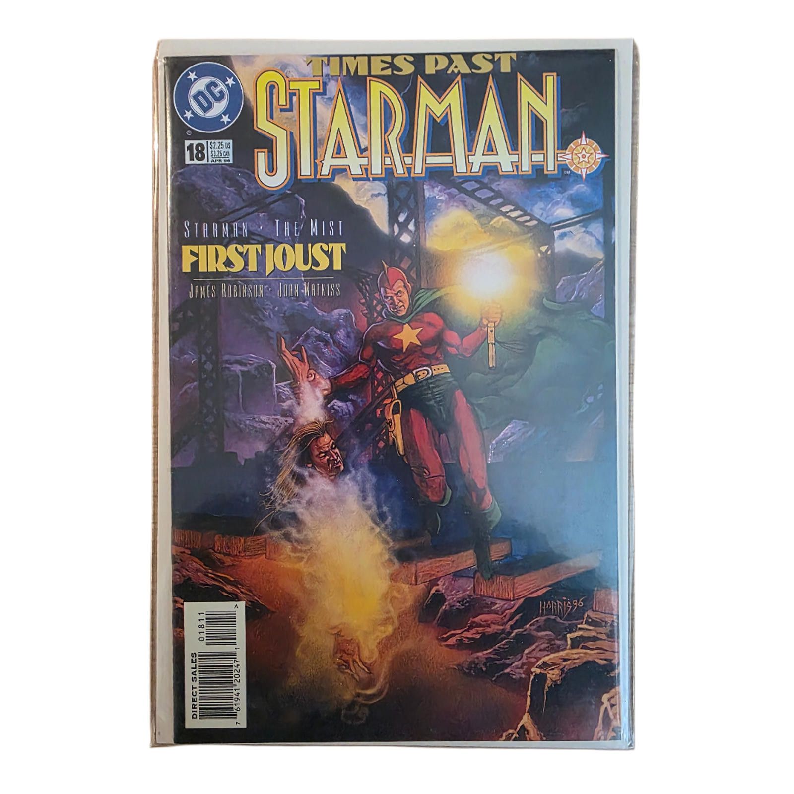 DC Comics Starman Vol 2 #18 NM 1996 DC Mist Comic (C) Size ONE SIZE - 4 Thumbnail