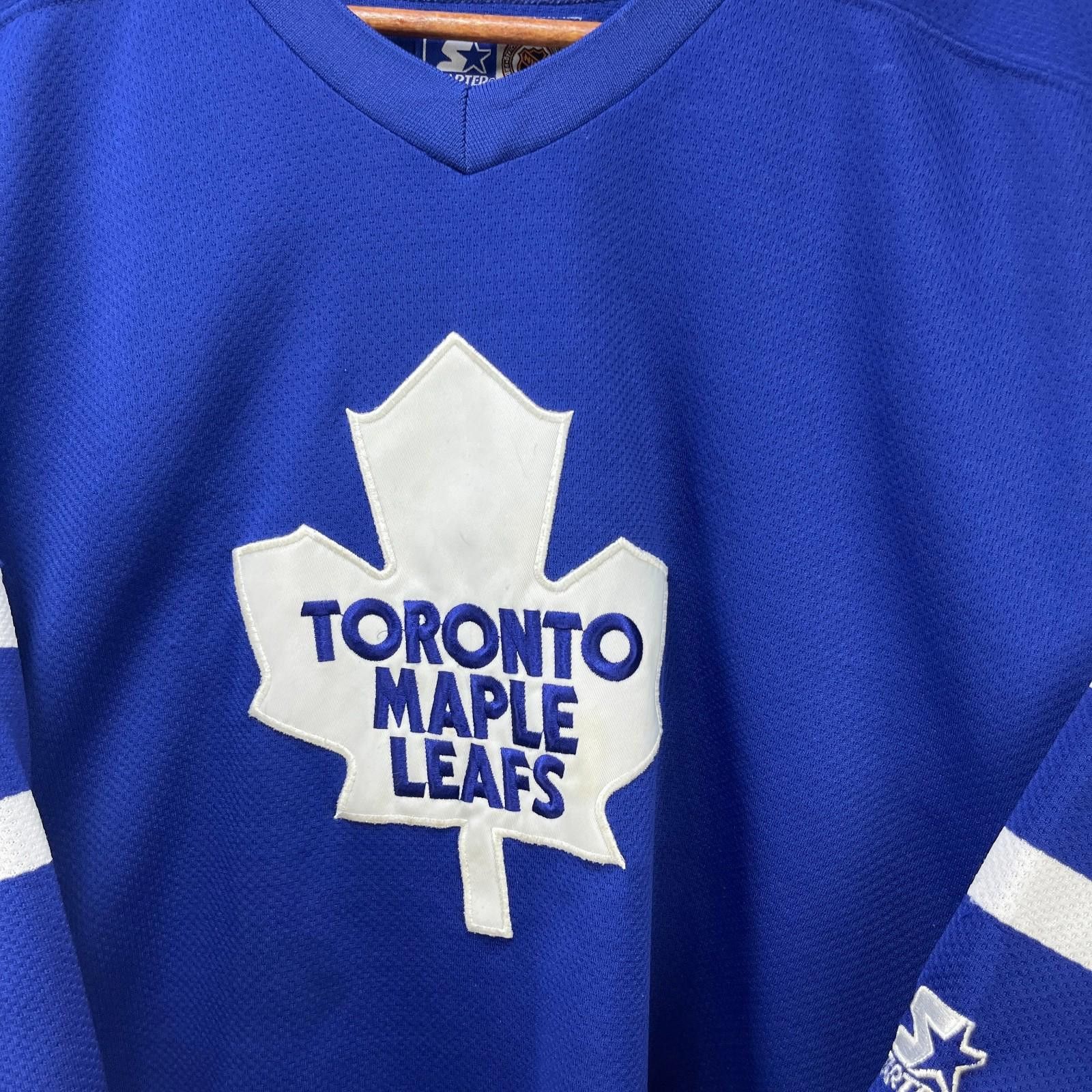 Starter Vintage Starter Toronto Maple Leafs Jersey Youth Large XL Size ONE SIZE - 2 Thumbnail