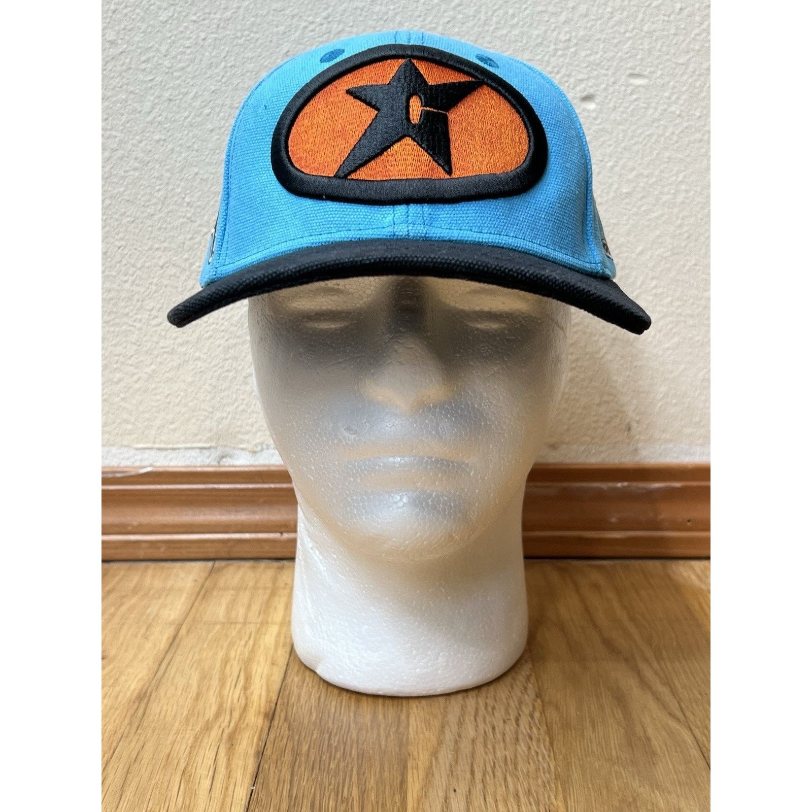 Carpet Sucks Company Blue Racing Adjustable Strapback Hat