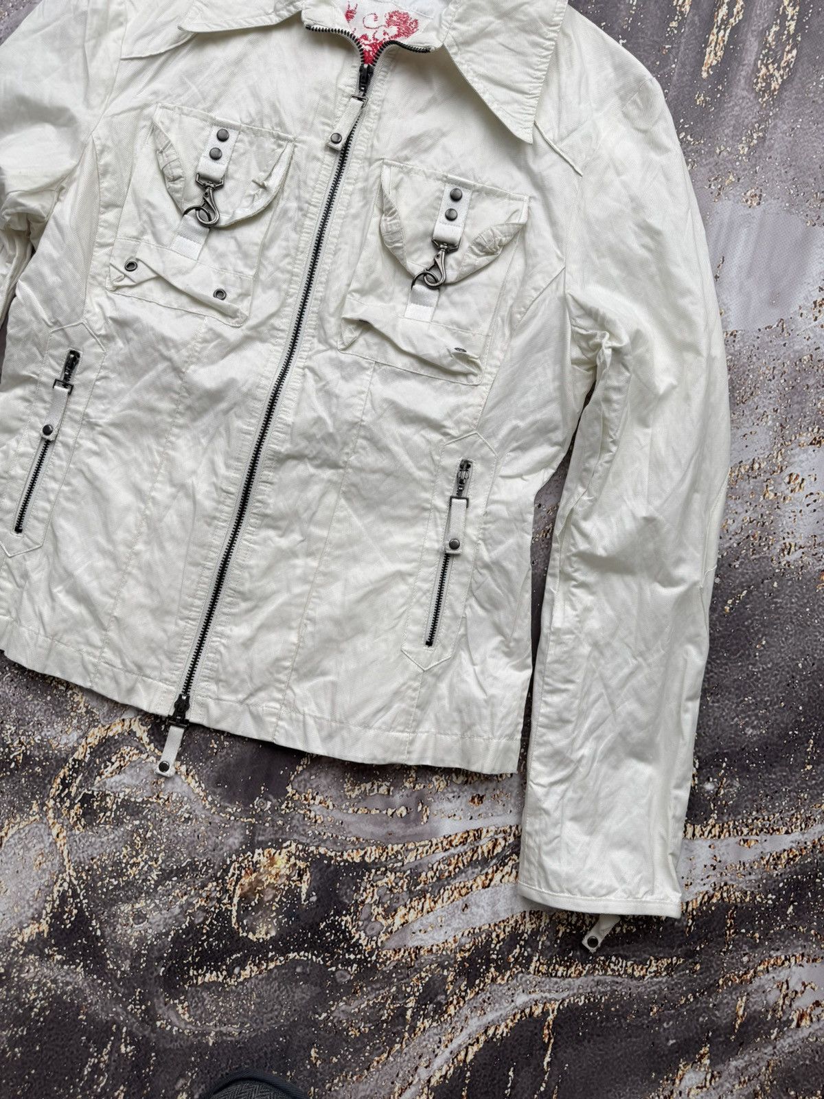 Japanese Brand × Other Vintage Bondage Zipped Jacket Size S / US 4 / IT 40 - 3 Thumbnail
