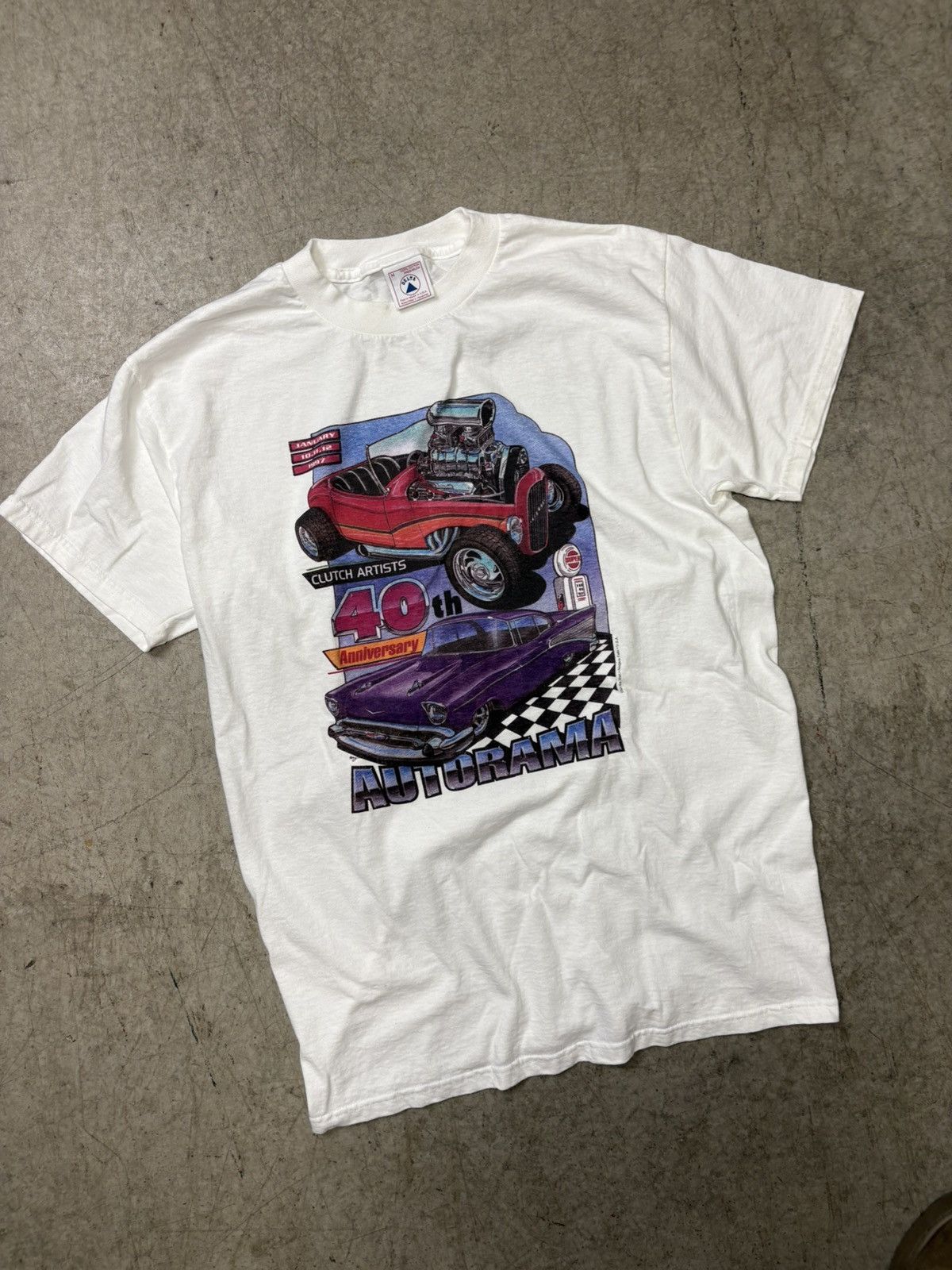 Delta Vintage 1997 Hot Rods T-Shirt Size US M / EU 48-50 / 2 - 1 Thumbnail