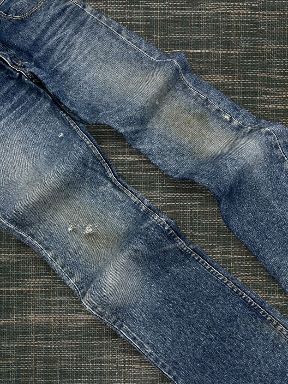 Levi's Vintage Clothing Vintage 1990s Original Designer Levis Distressed Denim Size US 26 / EU 42 - 8 Thumbnail