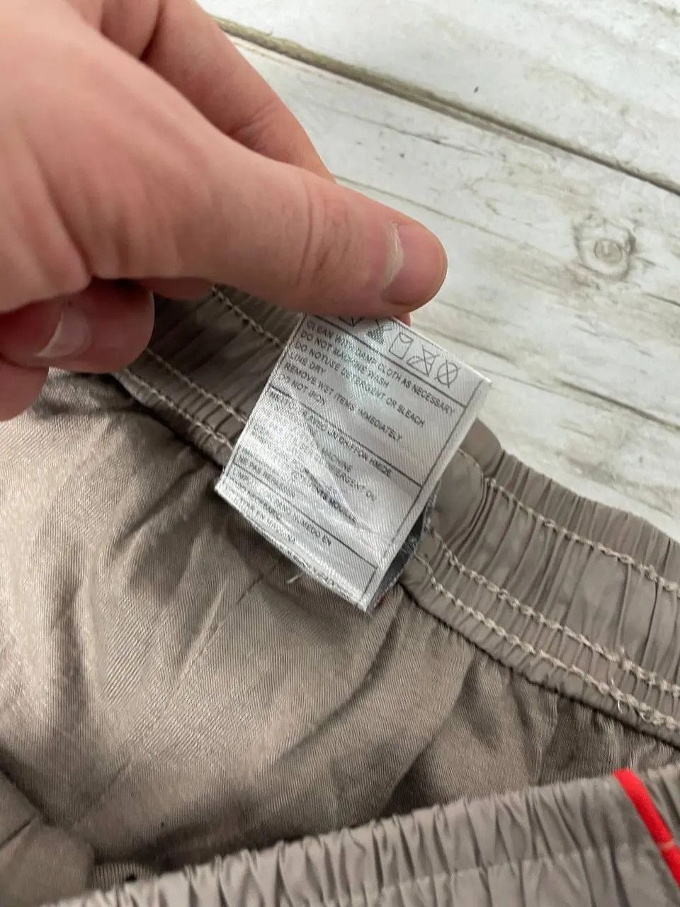 Nike Vintage Nike Track Pants 00s Nylon Swoosh Sriped Y2K Size US 38 / EU 54 - 11 Thumbnail