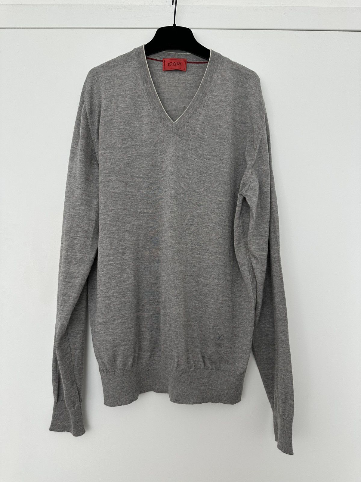 Isaia Isaia Lightweight knitted sweater size XL Size US XL / EU 56 / 4 - 1 Thumbnail