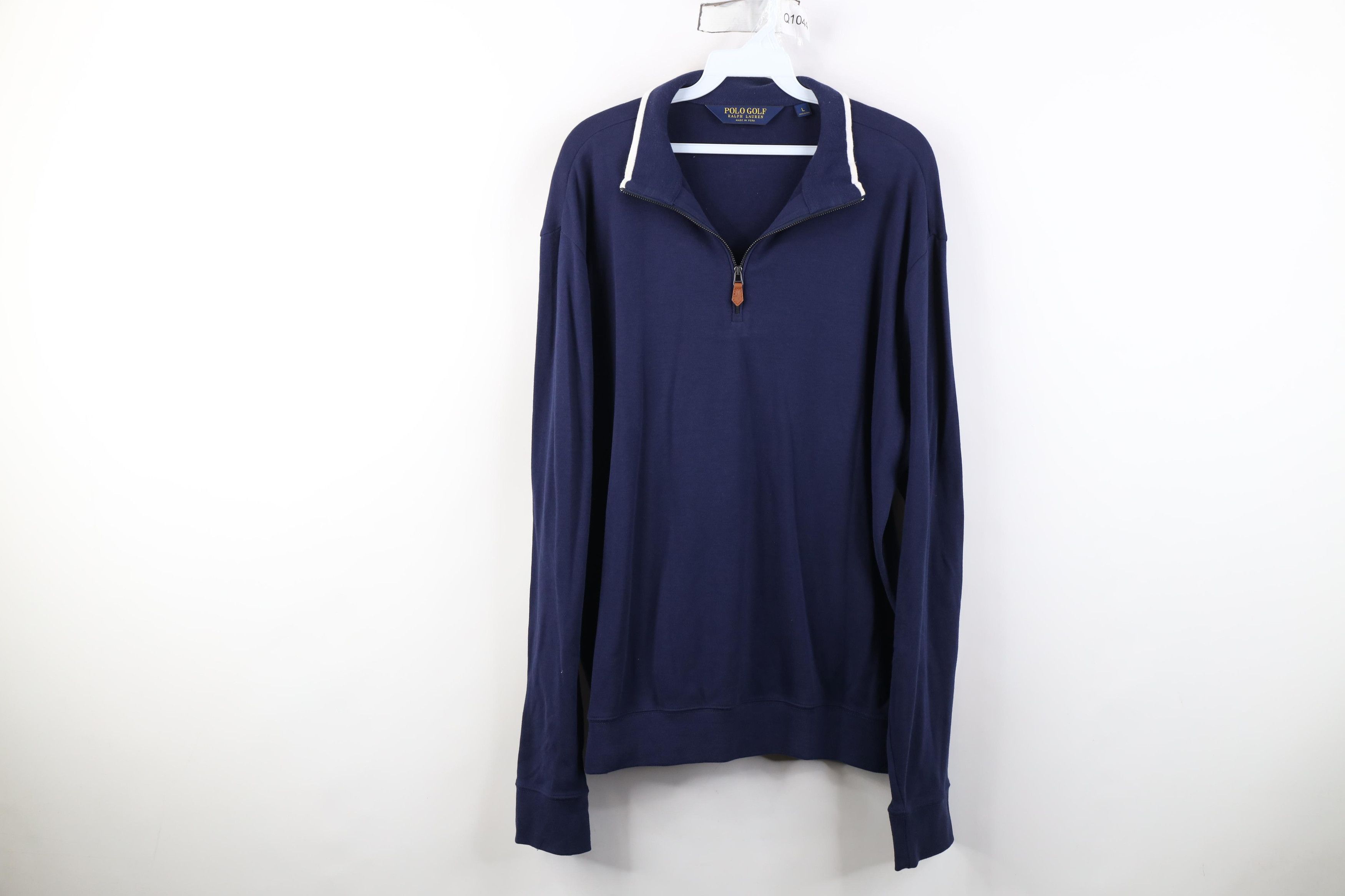 Polo Ralph Lauren Polo Golf Ralph Lauren Knit 1/4 Zip Pullover Sweater Blue Size US L / EU 52-54 / 3 - 1 Thumbnail