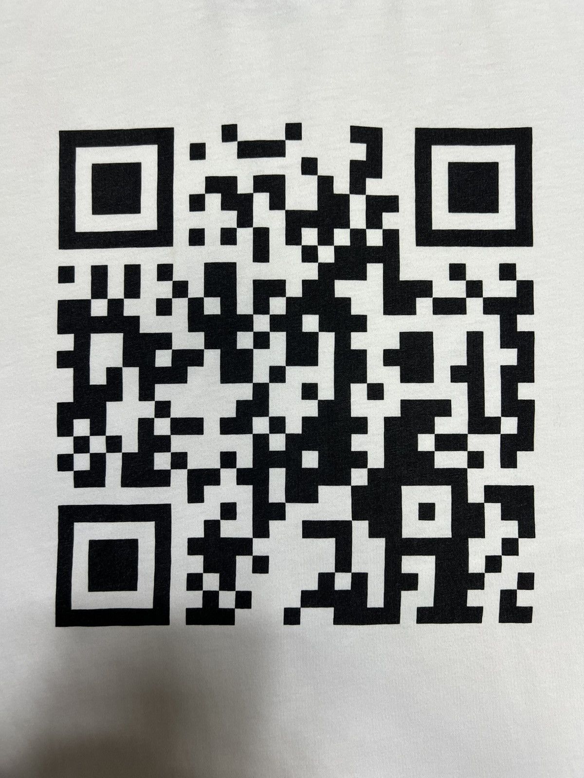 Vetements Vetements - QR Code T-Shirt Size US M / EU 48-50 / 2 - 7 Thumbnail