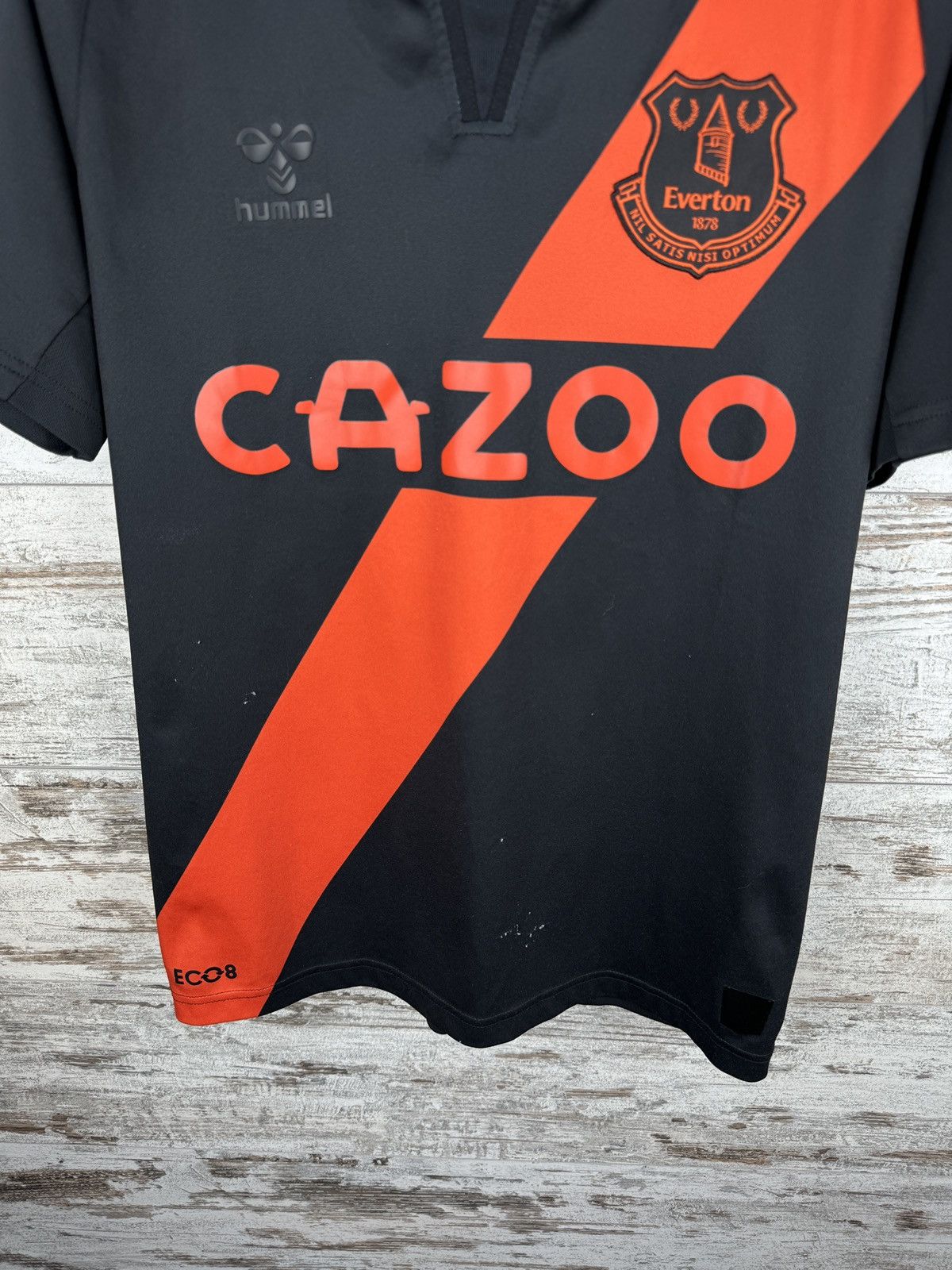 Hummel Mens Hummel Everton FC Godfrey 22 T-shirt soccer jersey tee Size US S / EU 44-46 / 1 - 3 Thumbnail