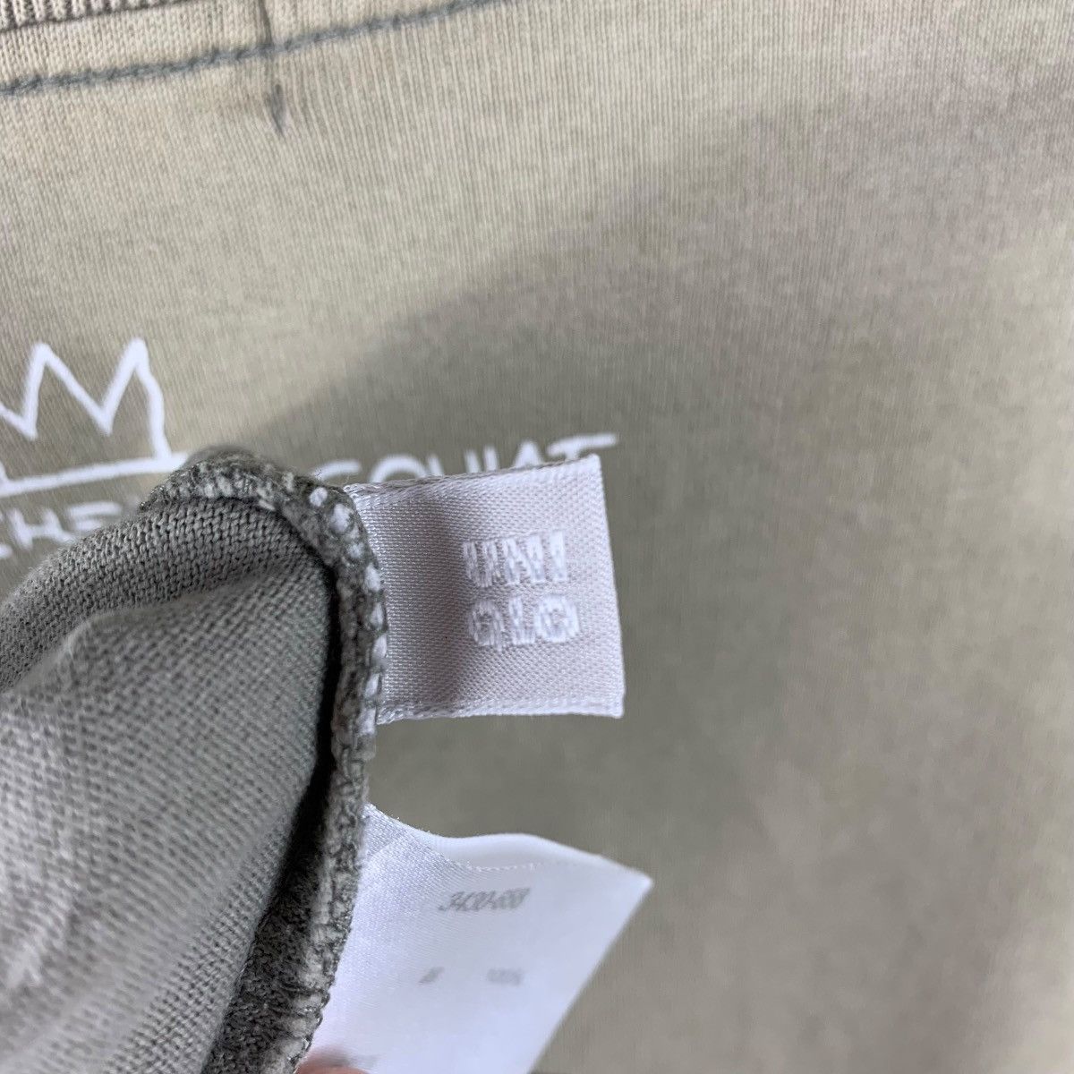 Japanese Brand × Jean-Michel Basquiat Vintage Sun faded JEAN MICHEL BASQUIAT pop art tee shirt Size US L / EU 52-54 / 3 - 13 Thumbnail