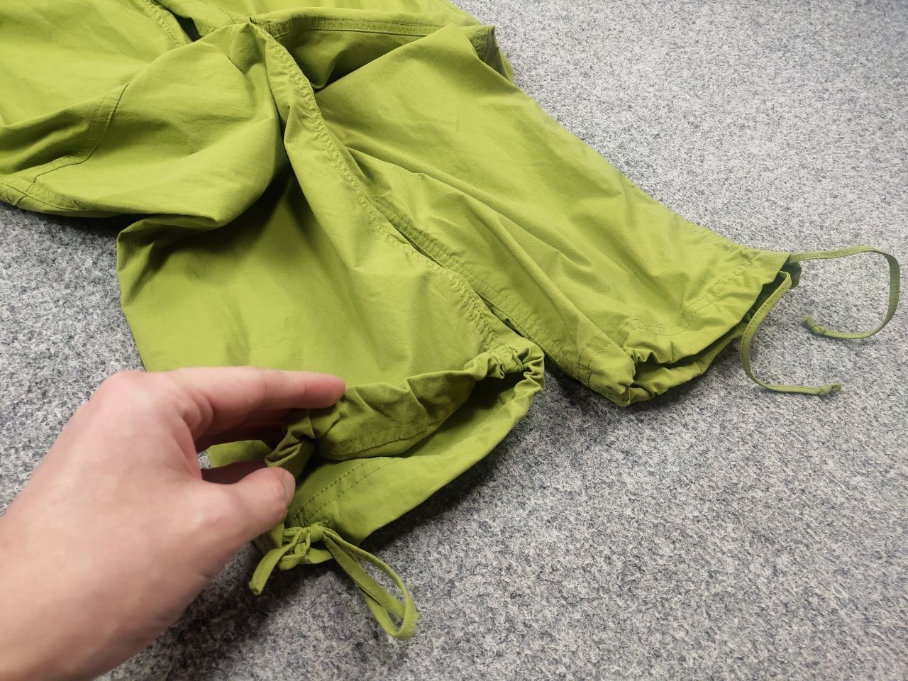 Vintage Ocun Mania Pond Green Hiking Pants Climbing Lightweight Size US 32 / EU 48 - 11 Thumbnail