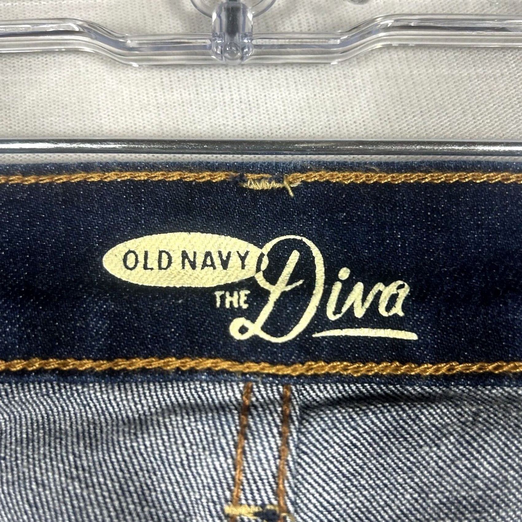 Old Navy Old Navy Jeans Women's Size 2 Blue Skinny Dark Wash Denim Stretch Slim” Size 26" / US 2 / IT 38 - 3 Thumbnail