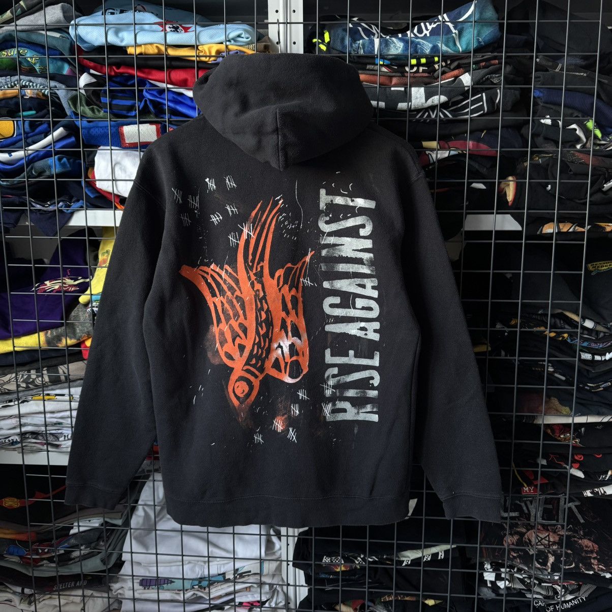 Band Tees Vintage Rise Agains Punk Band Hoodie Size US M / EU 48-50 / 2 - 1 Thumbnail