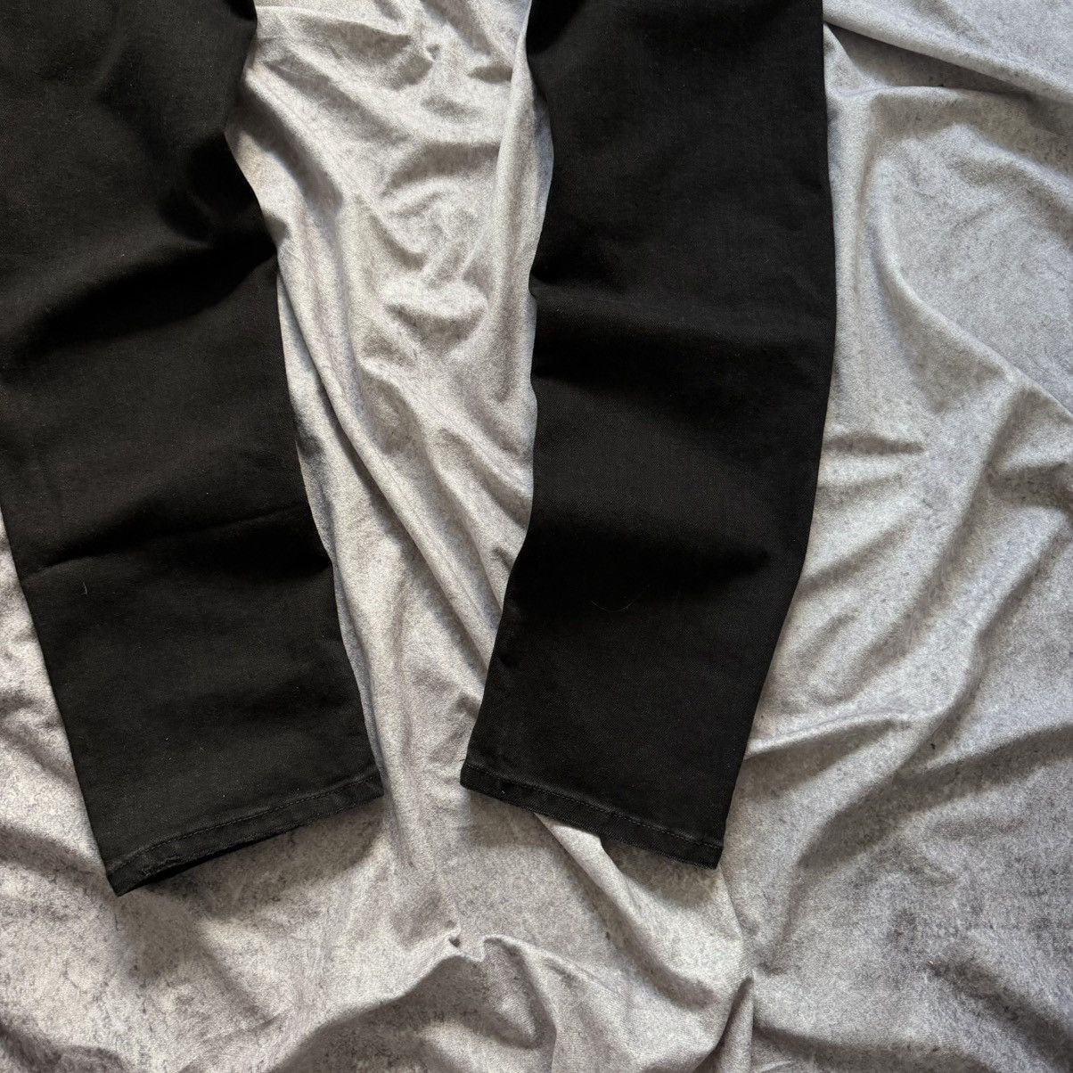 Represent Clo. Represent Distressed Slim Black Jeans Italian Made Denim Size US 36 / EU 52 - 2 Thumbnail