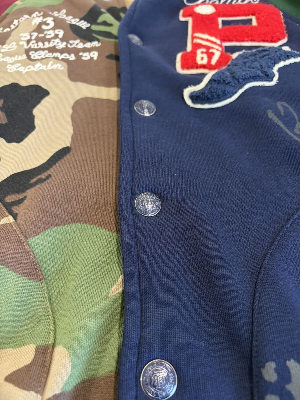 Polo Ralph Lauren Like new cotton/ fleece lining. Vintage varsity design Size US S / EU 44-46 / 1 - 11 Thumbnail