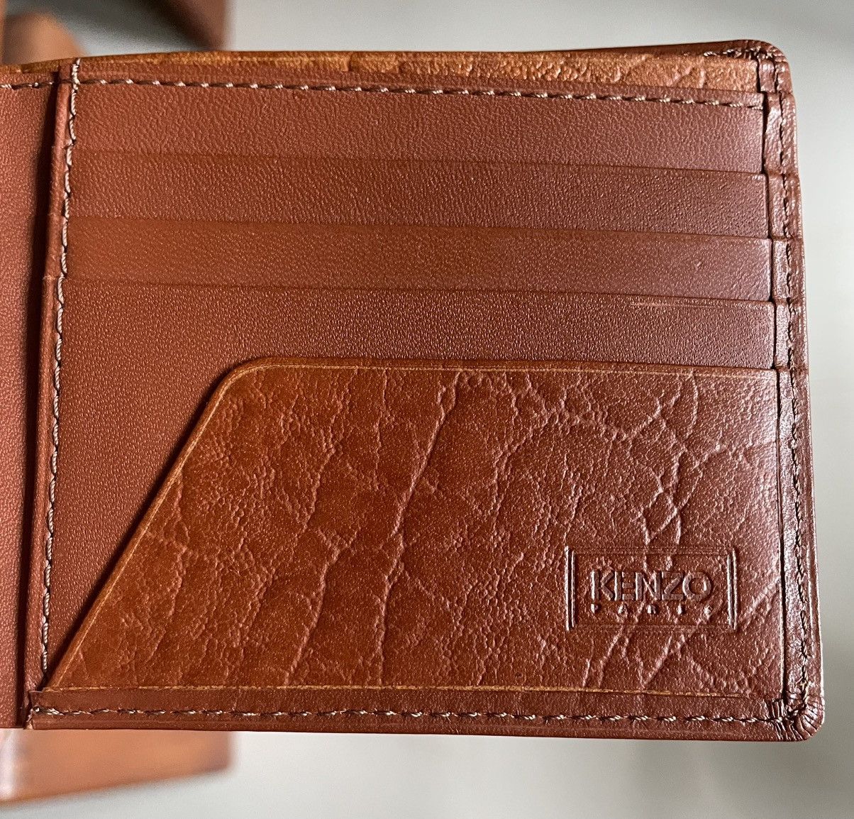 Kenzo 💯 AUTHENTIC KENZO PARIS MENS LEATHER WALLET Size ONE SIZE - 5 Thumbnail