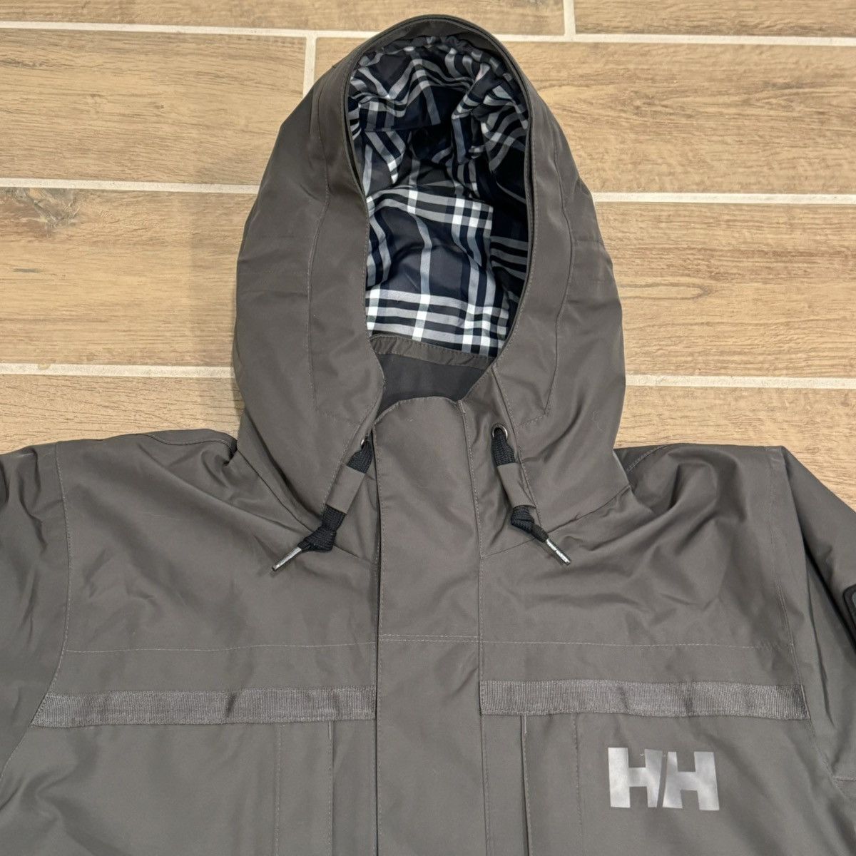 Helly Hansen × Vintage Helly Hansen Plaid Lined Green Primaloft Puffer Jacket Size US L / EU 52-54 / 3 - 4 Thumbnail