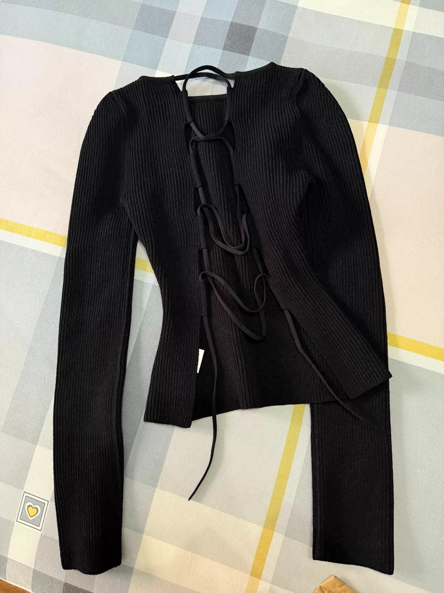 KHAITE khaite knit top back tie slim stretch authentic Size XS / US 0-2 / IT 36-38 - 4 Thumbnail