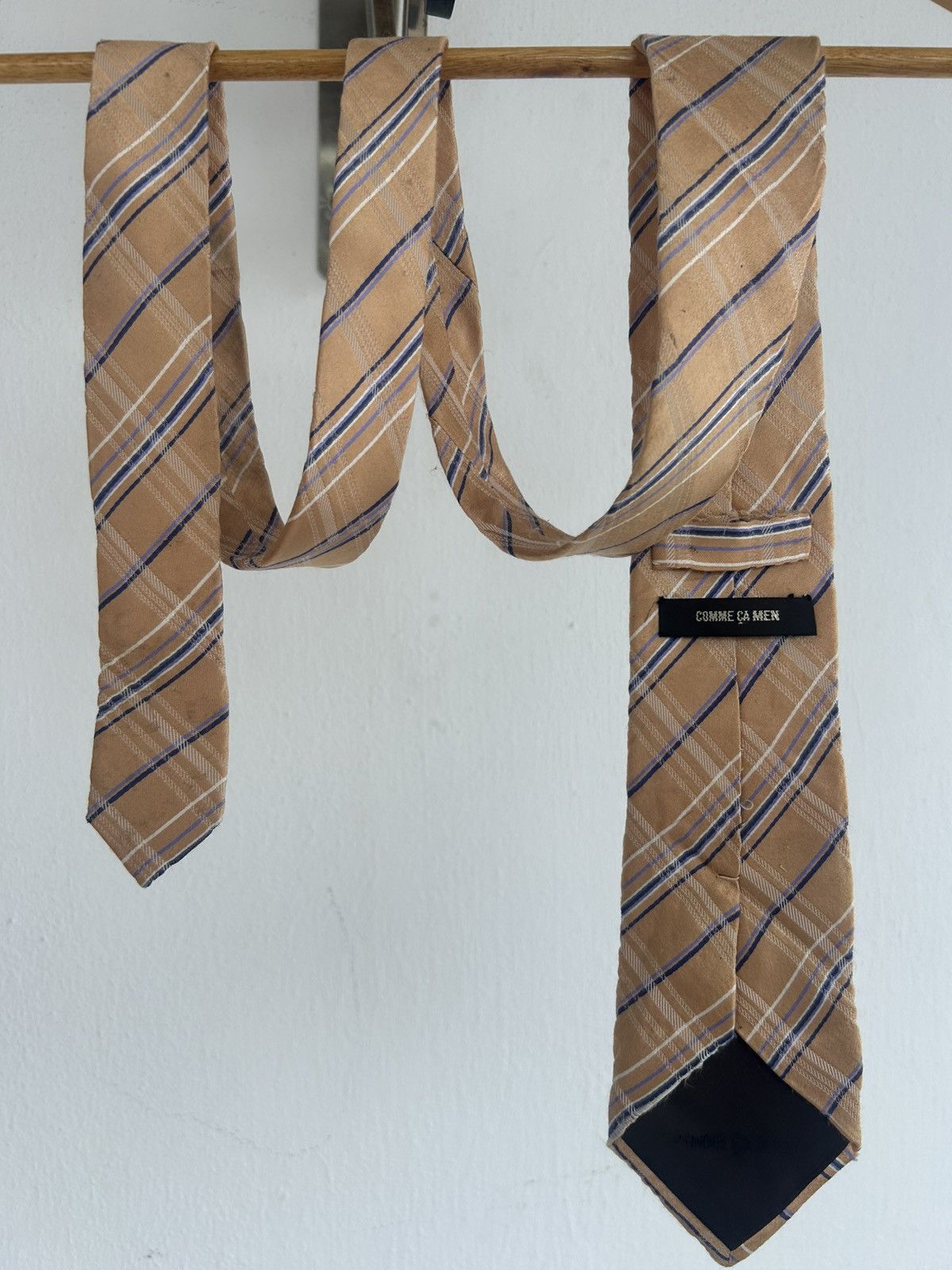 Comme Ca Ism Comme Ca Men Vintage Tie Gold Size ONE SIZE - 2 Thumbnail