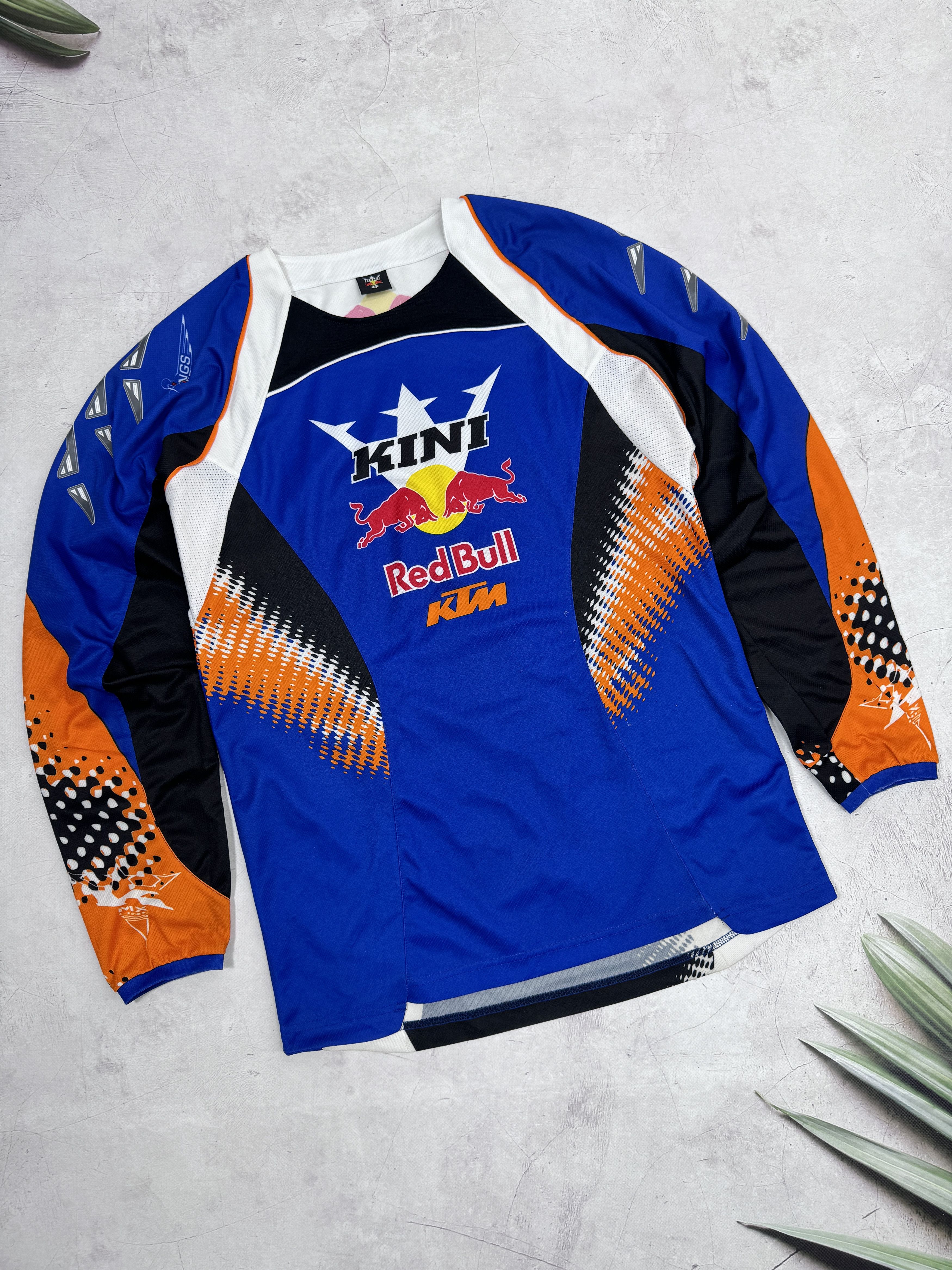 Red Bull Red Bull KINI Motocross Jersey Shirt Vintage Style Racing Size US S / EU 44-46 / 1 - 2 Thumbnail
