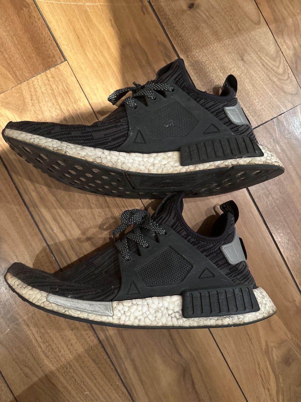 Adidas adidas NMD XR1 Core Silver Black Size US 9.5 / EU 42-43 - 3 Thumbnail