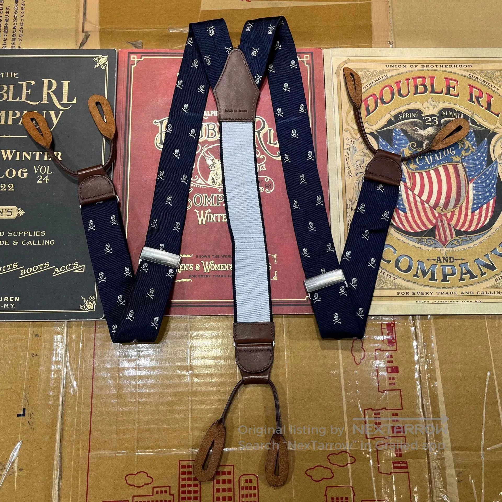 RRL Ralph Lauren double rl ralph lauren suspenders. Size ONE SIZE - 2 Thumbnail