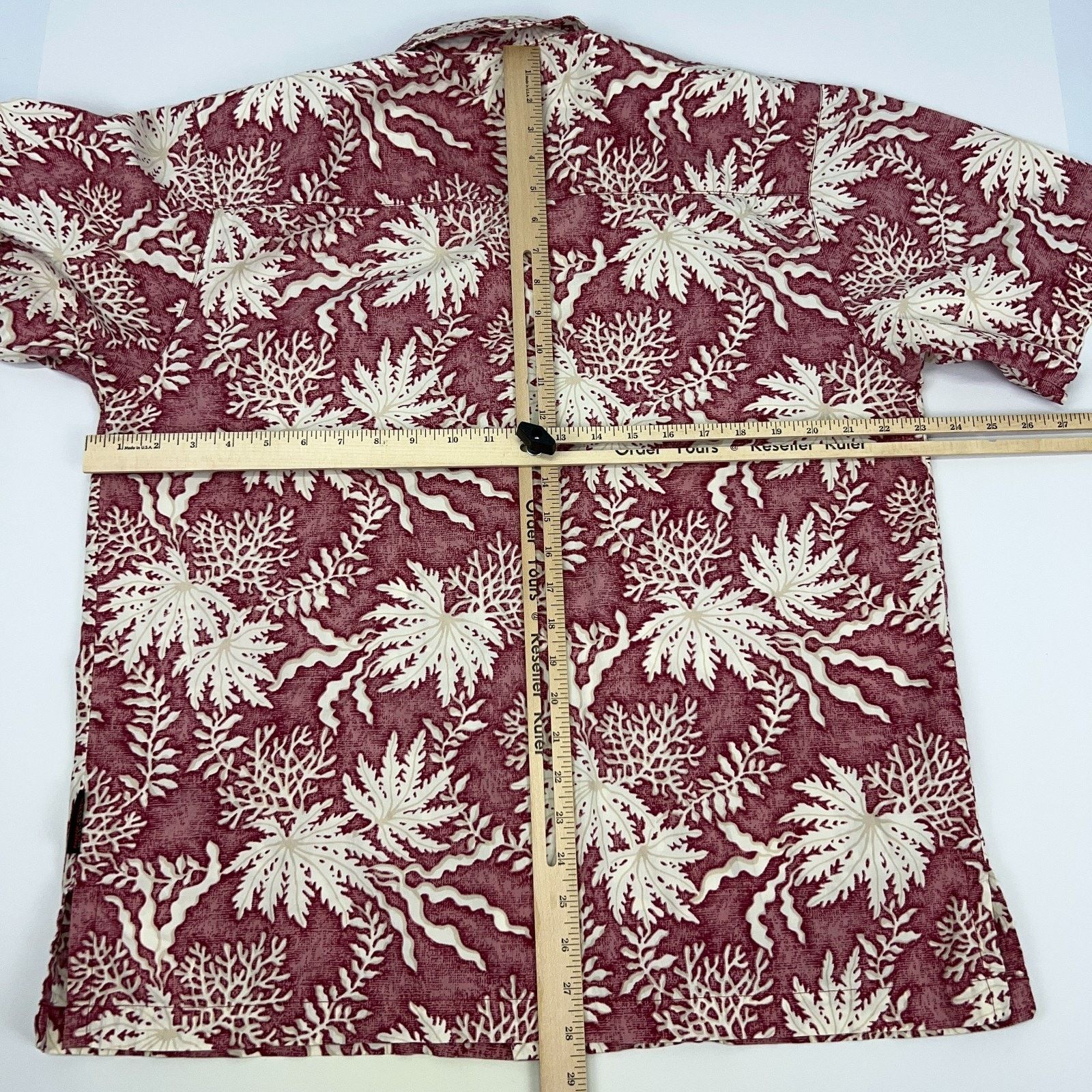 Vans Vintage Vans Triple Crown of Surfing Hawaiian Shirt Red M Size US M / EU 48-50 / 2 - 8 Thumbnail