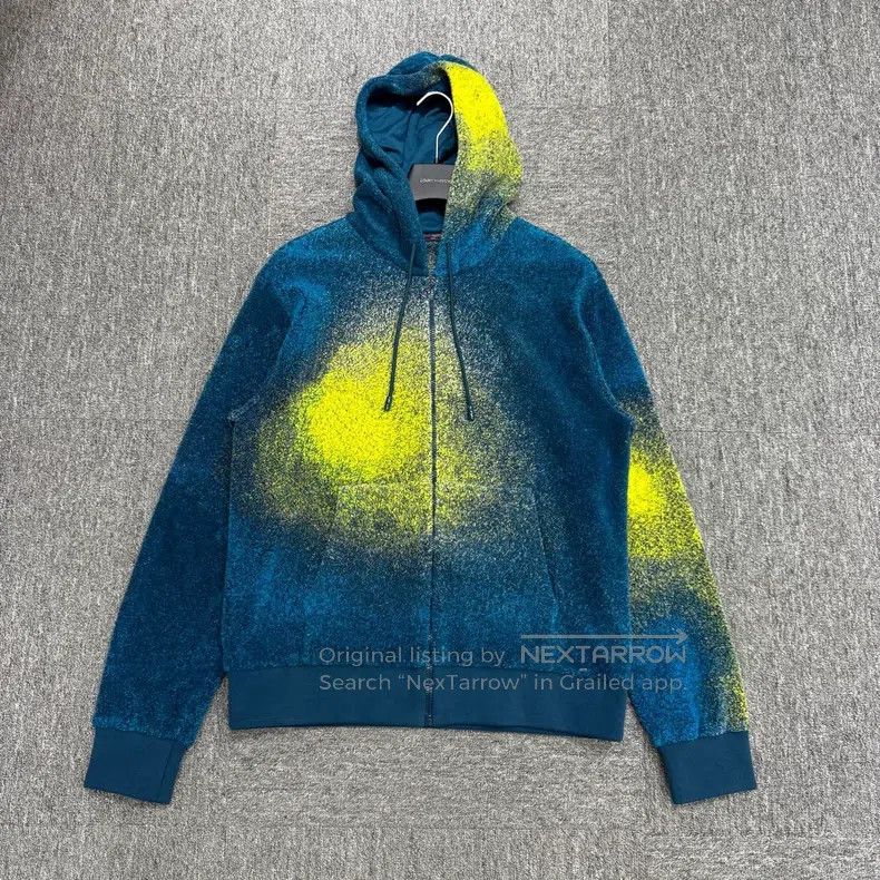 Louis Vuitton Louis Vuitton Tie-dyed polar fleece hooded sweatshirt Size US L / EU 52-54 / 3 - 1 Thumbnail