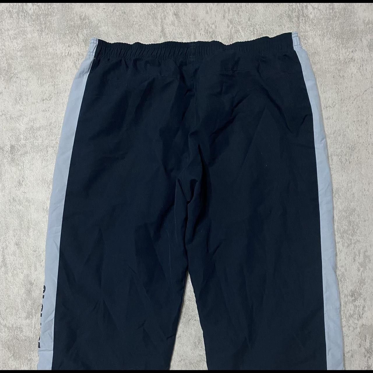 Adidas Navy and grey Adidas track pants sportswear Size US 36 / EU 52 - 4 Thumbnail