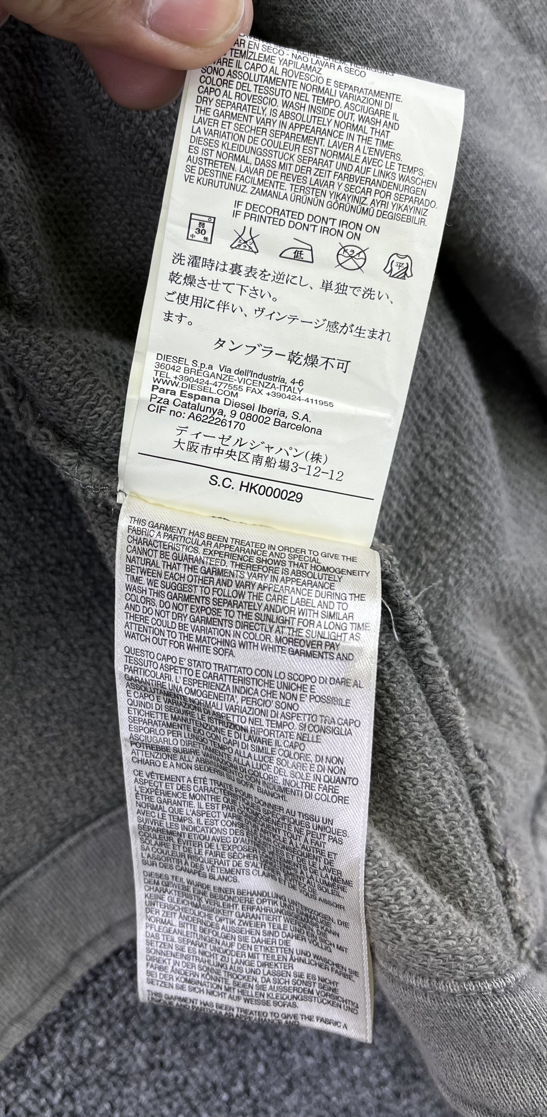 Diesel Vintage Diesel Rare Design Motorcycle Jacket Size XL / US 12-14 / IT 48-50 - 10 Thumbnail