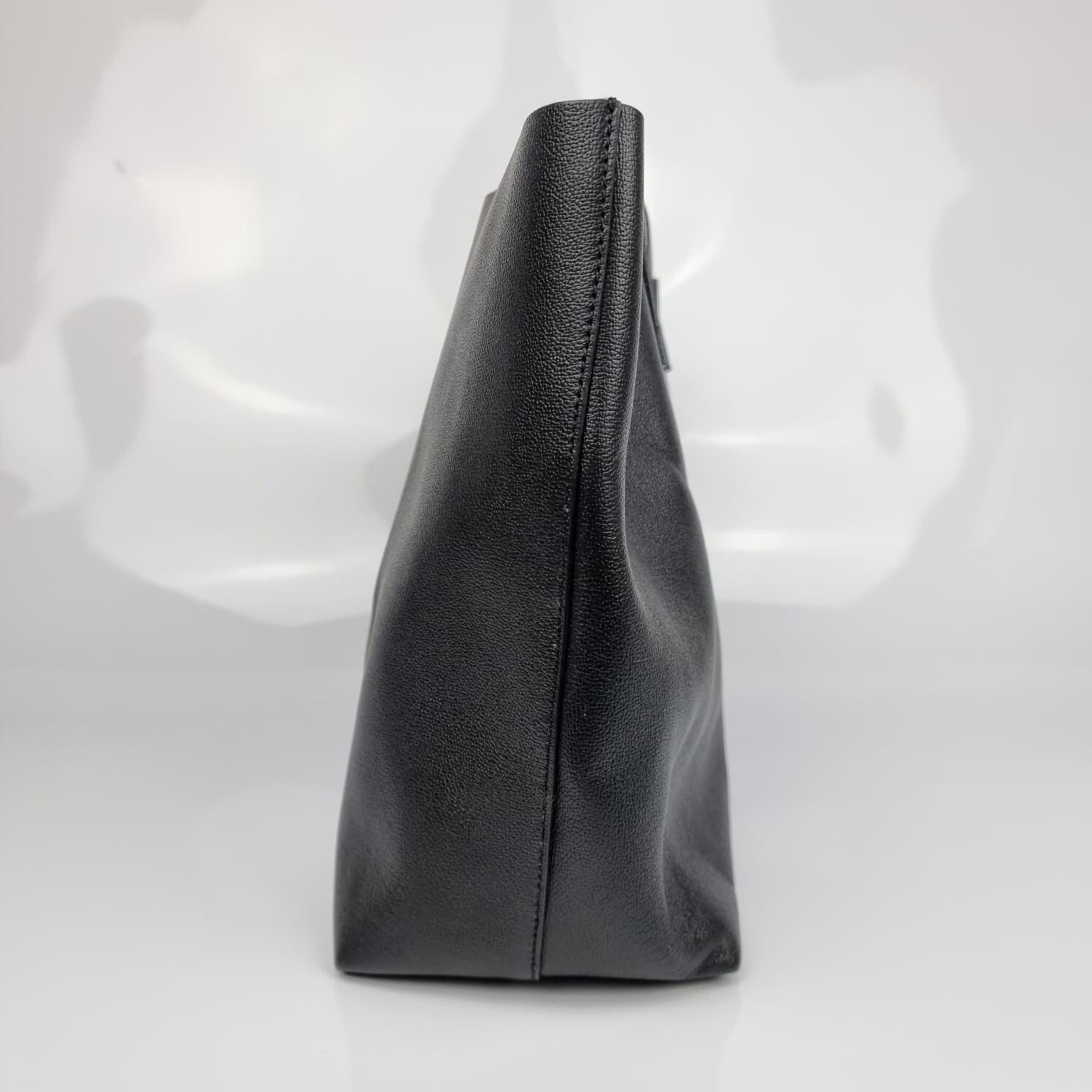Versace VERSACE Black Leather Tote Bag New Size ONE SIZE - 4 Thumbnail