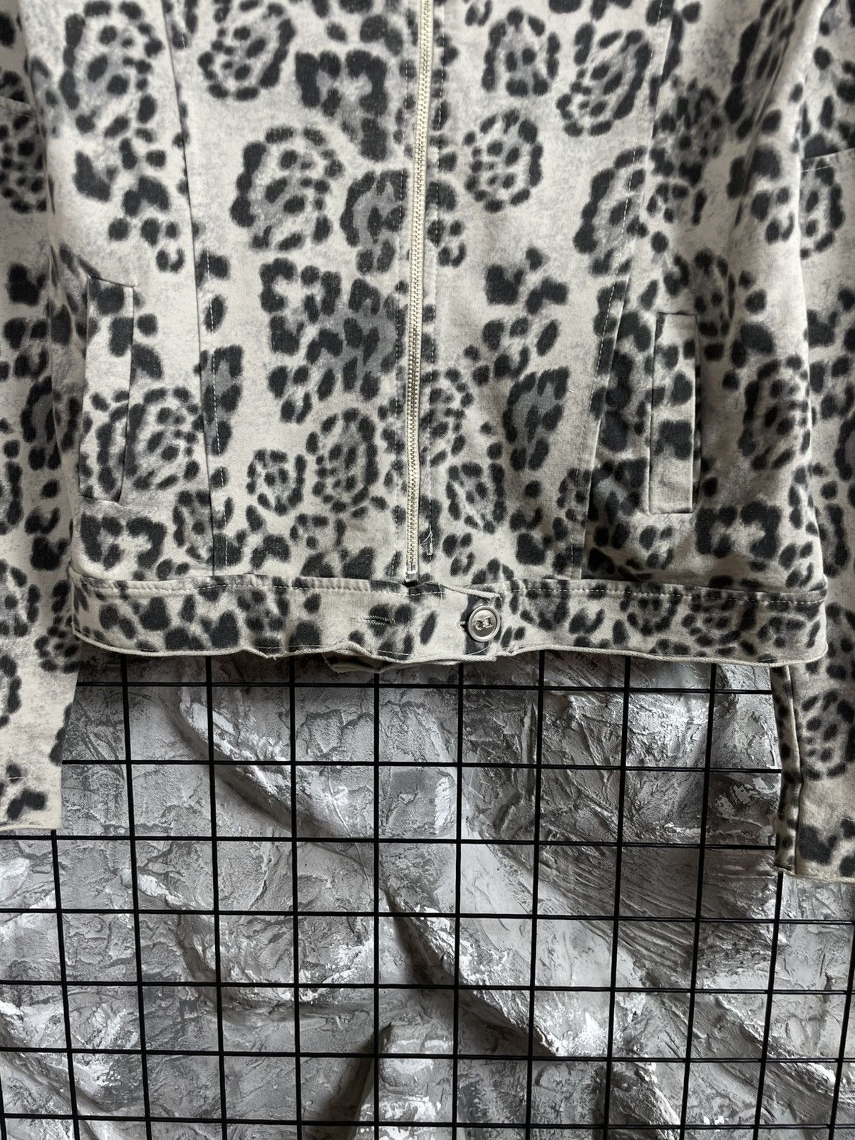 If Six Was Nine Y2K Vintage Leopard Jacket Roberto Cavalli LGB Japanese Vibe Size US S / EU 44-46 / 1 - 4 Thumbnail